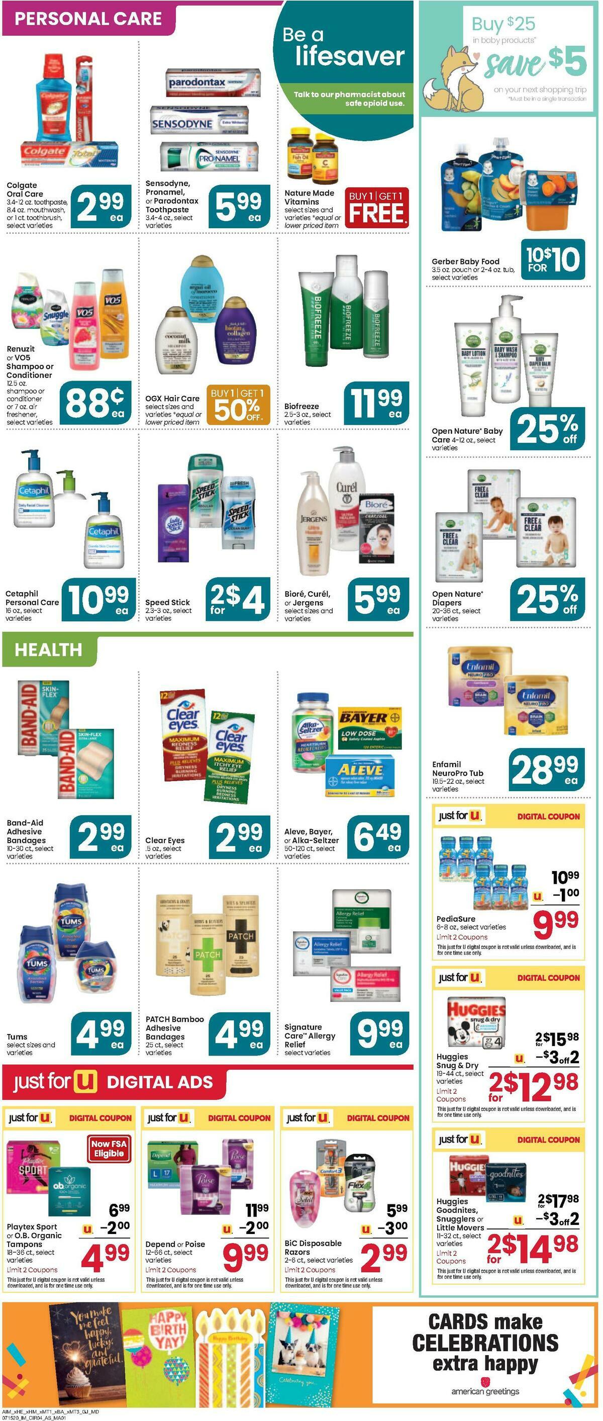 Albertsons Weekly Ad from July 15