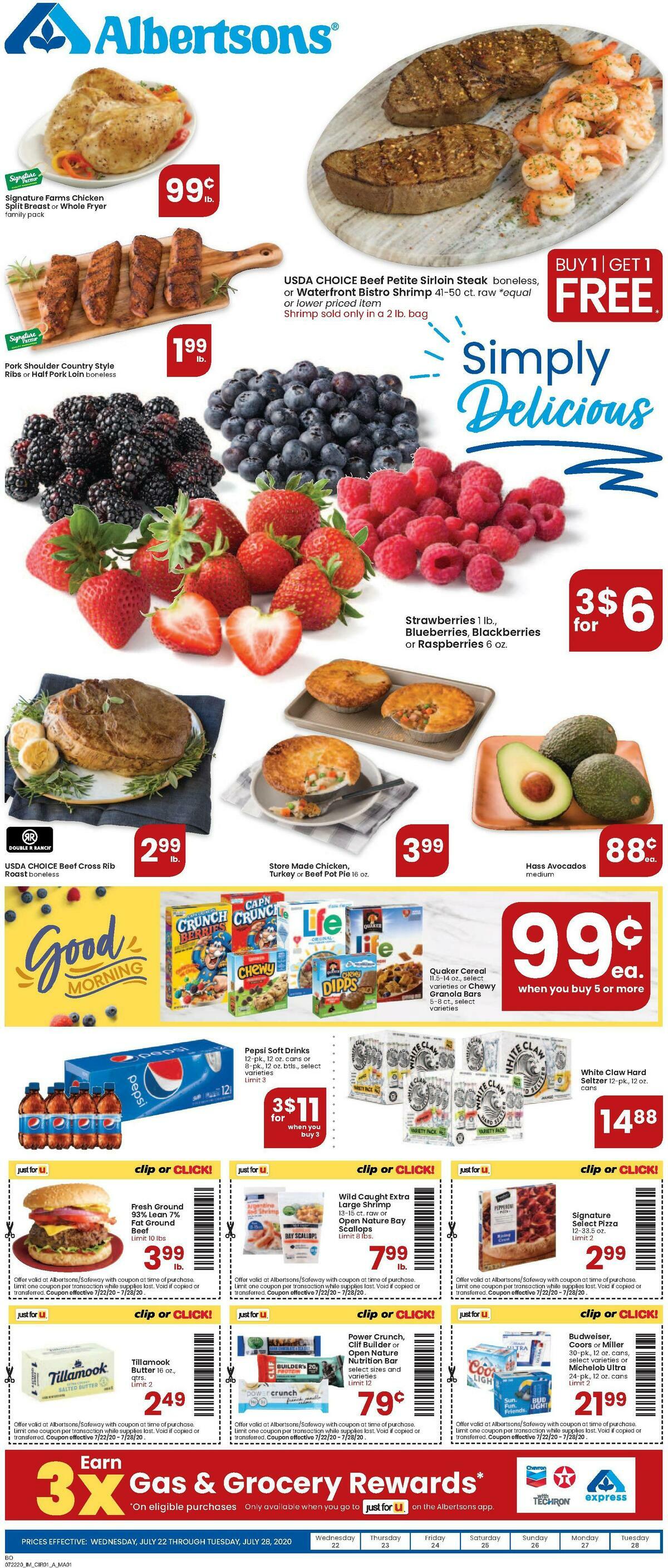Albertsons Weekly Ad from July 22
