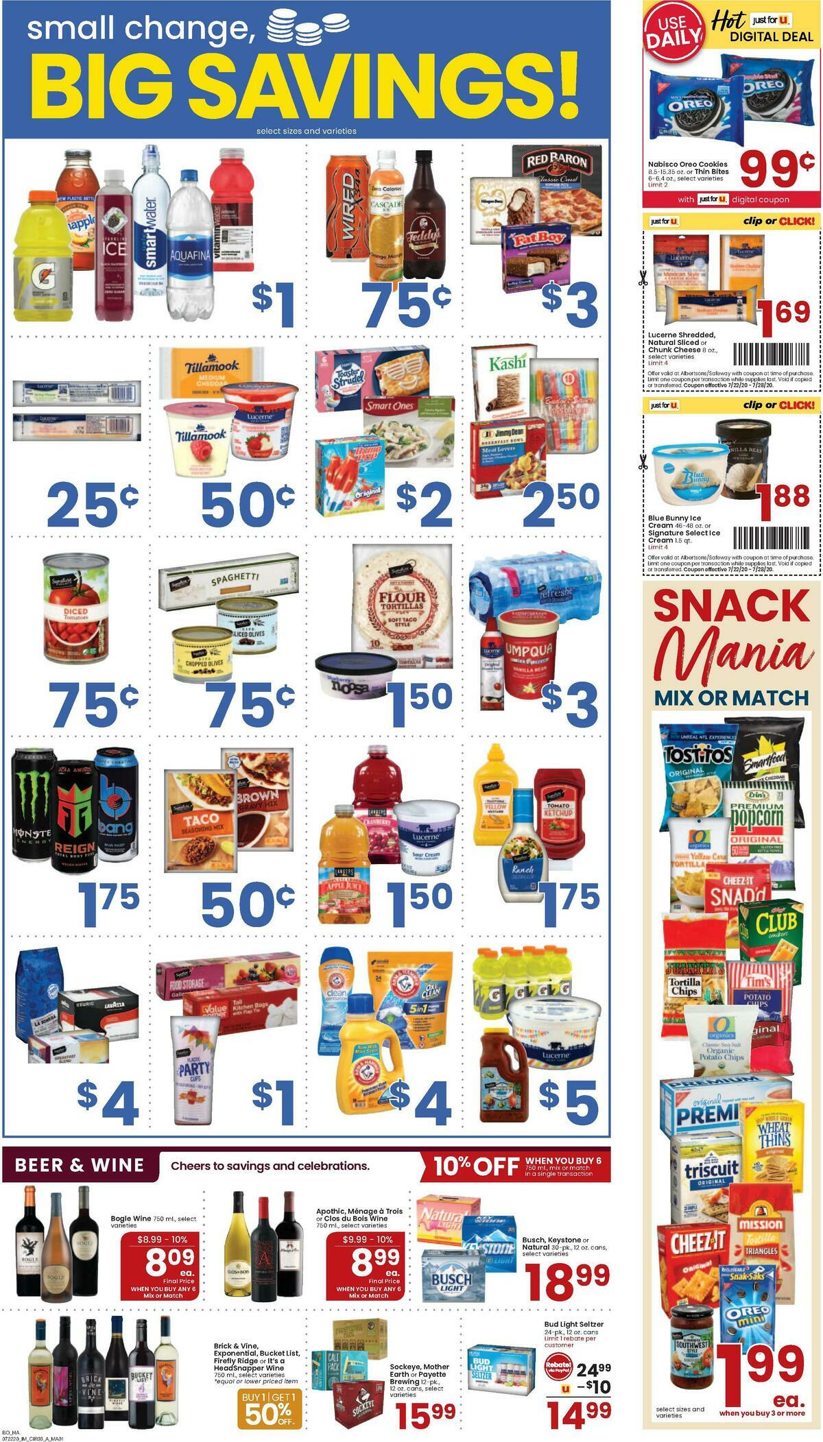 Albertsons Weekly Ad from July 22