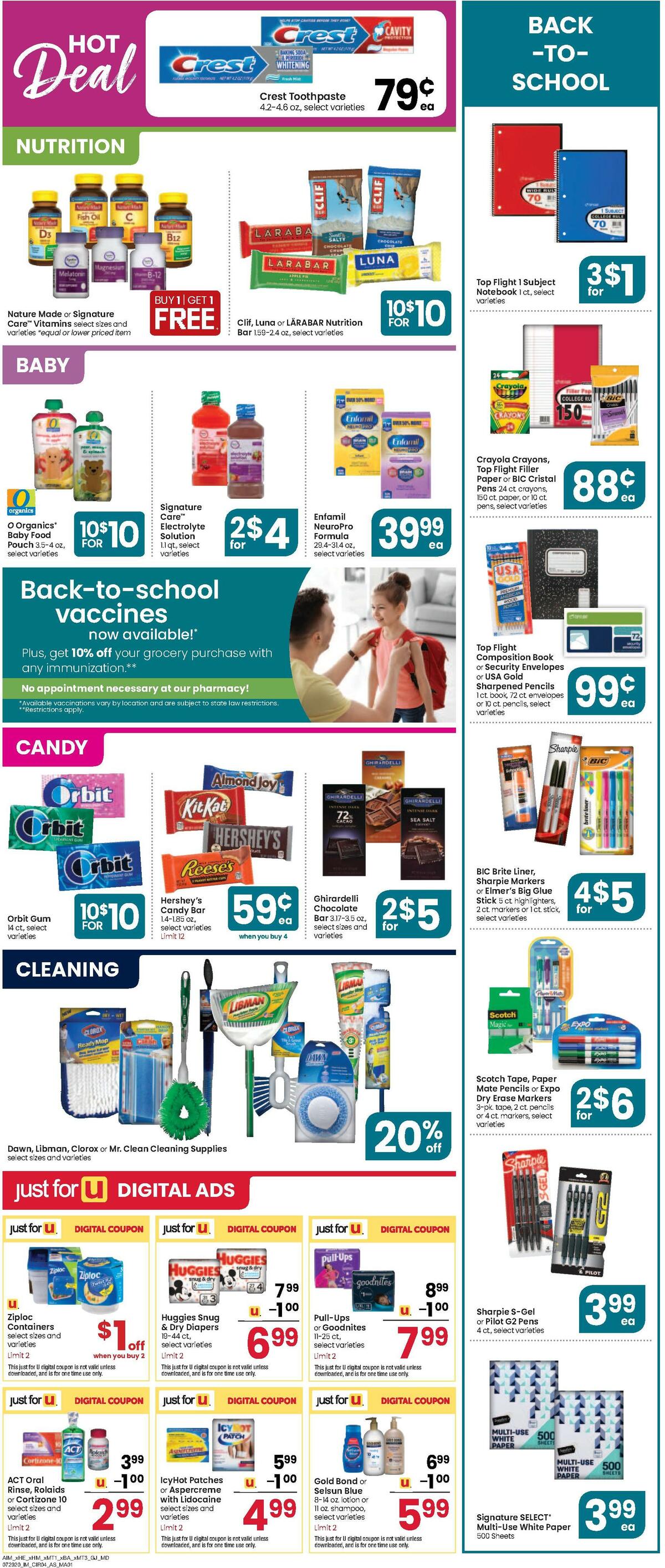 Albertsons Weekly Ad from July 29