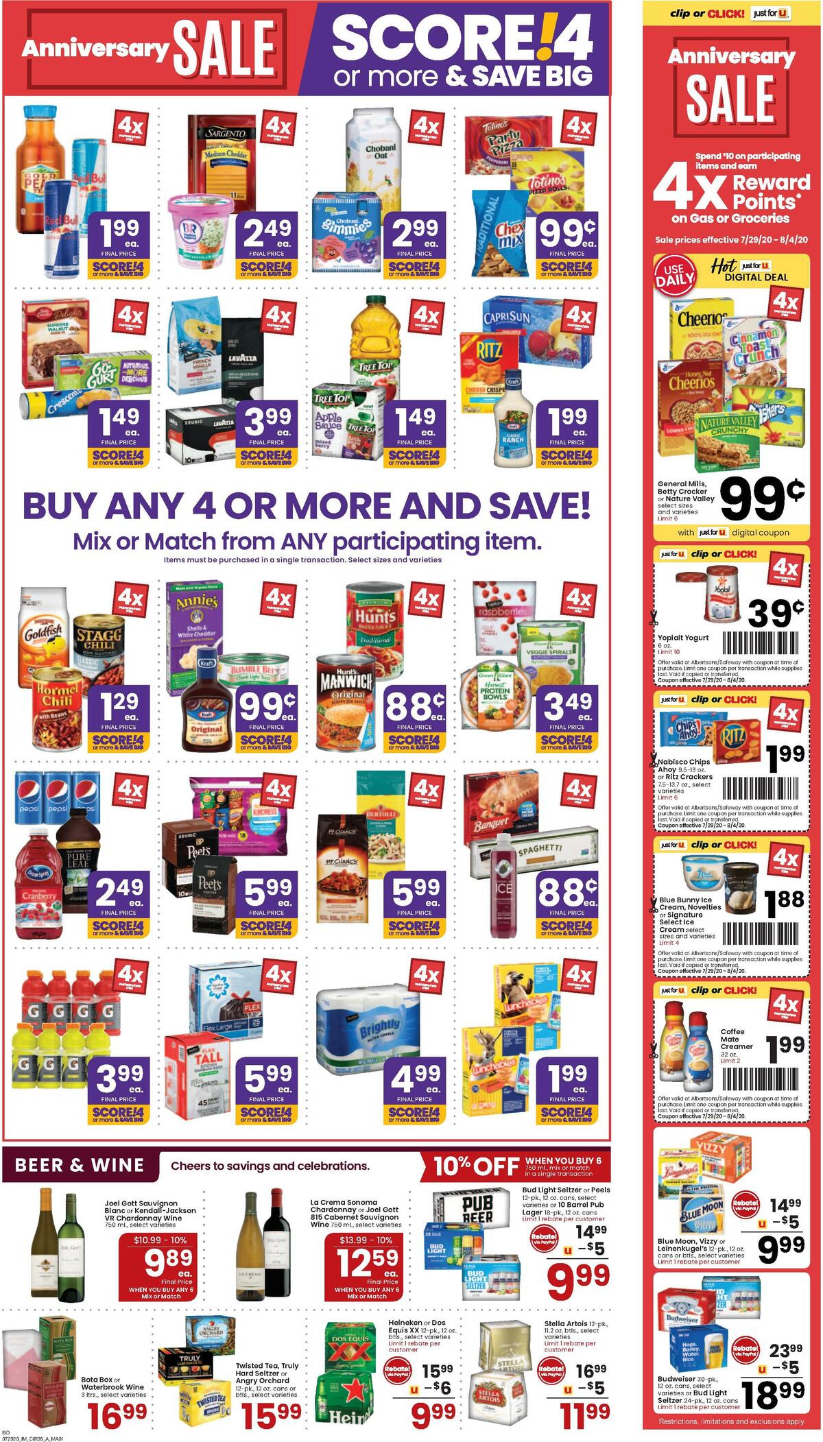 Albertsons Weekly Ad from July 29
