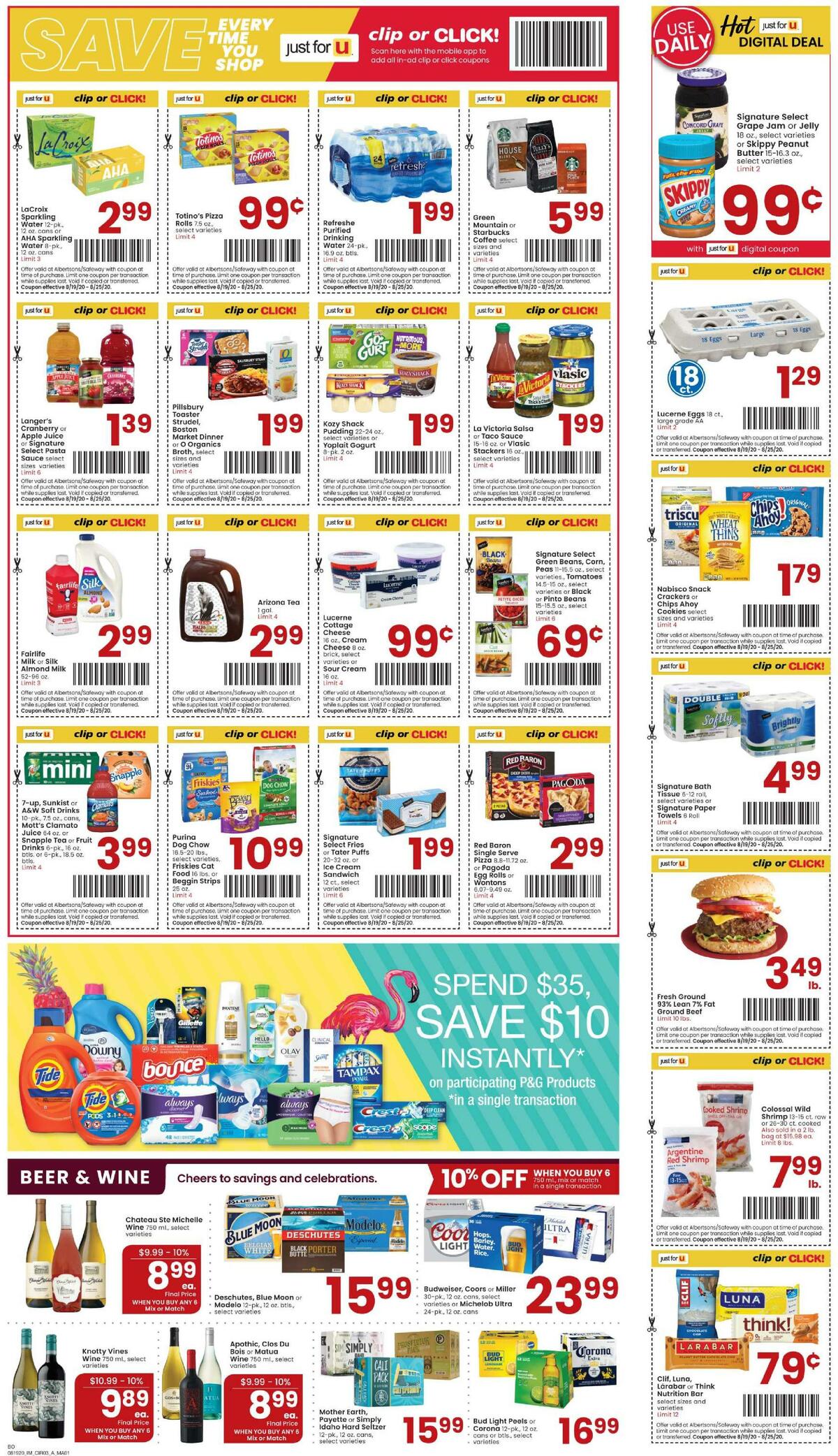 Albertsons Weekly Ad from August 19