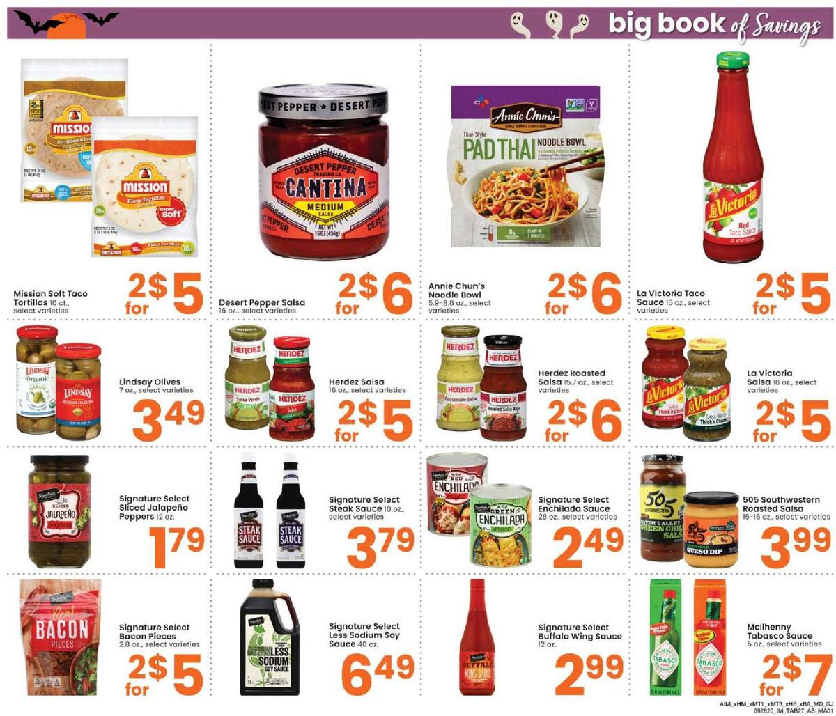 Albertsons Magazine Weekly Ad from September 29