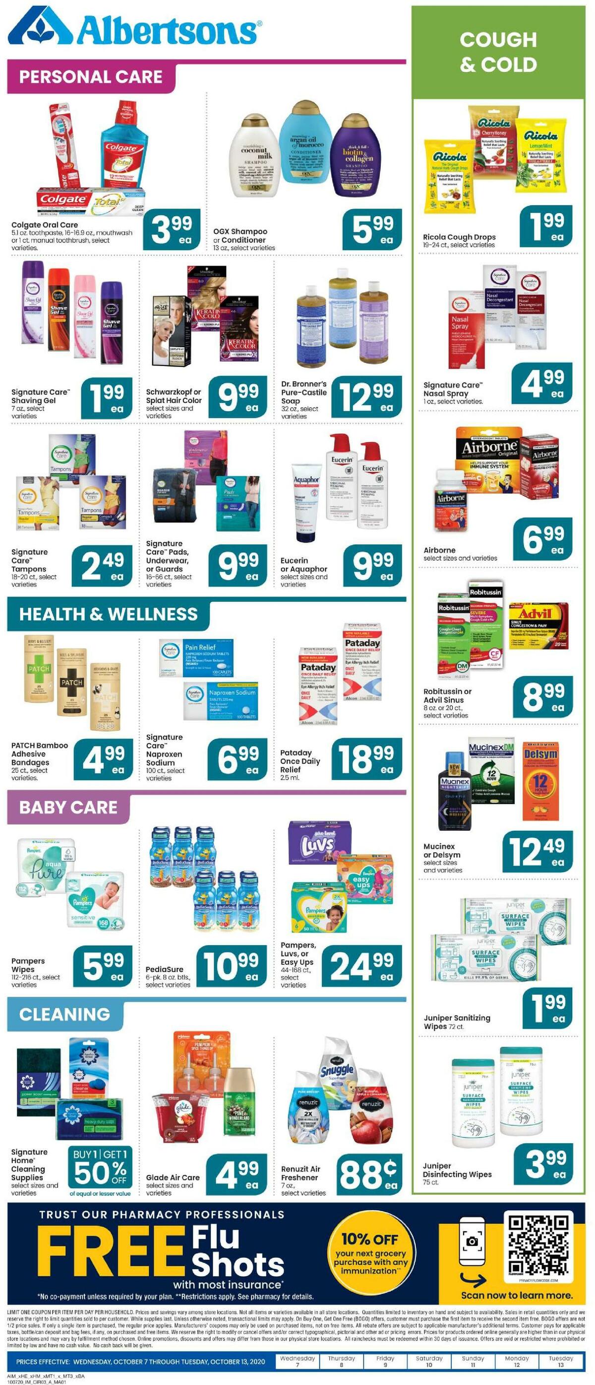 Albertsons Weekly Ad from October 7
