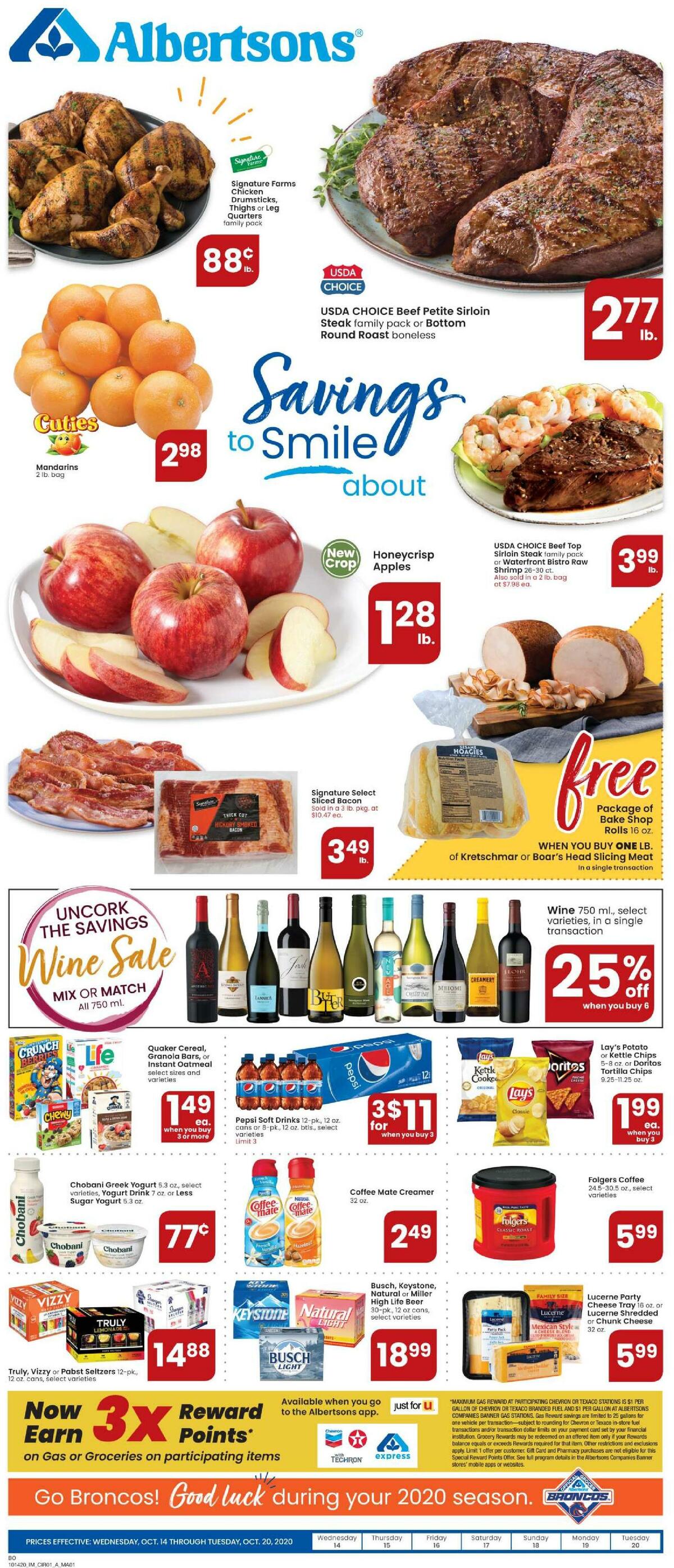 Albertsons Weekly Ad from October 14