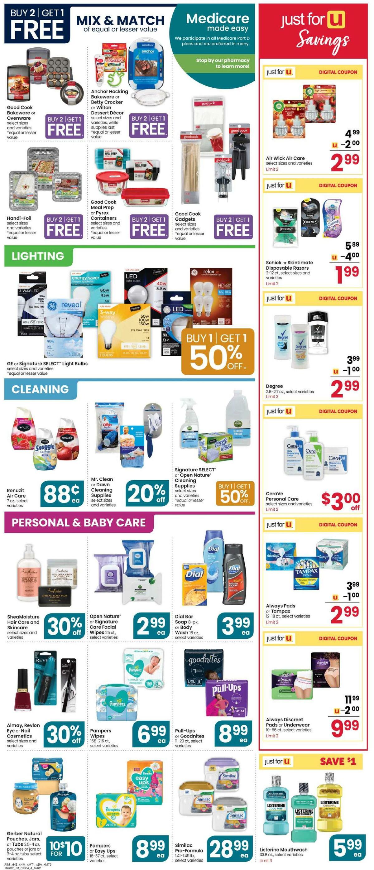 Albertsons Weekly Ad from October 28