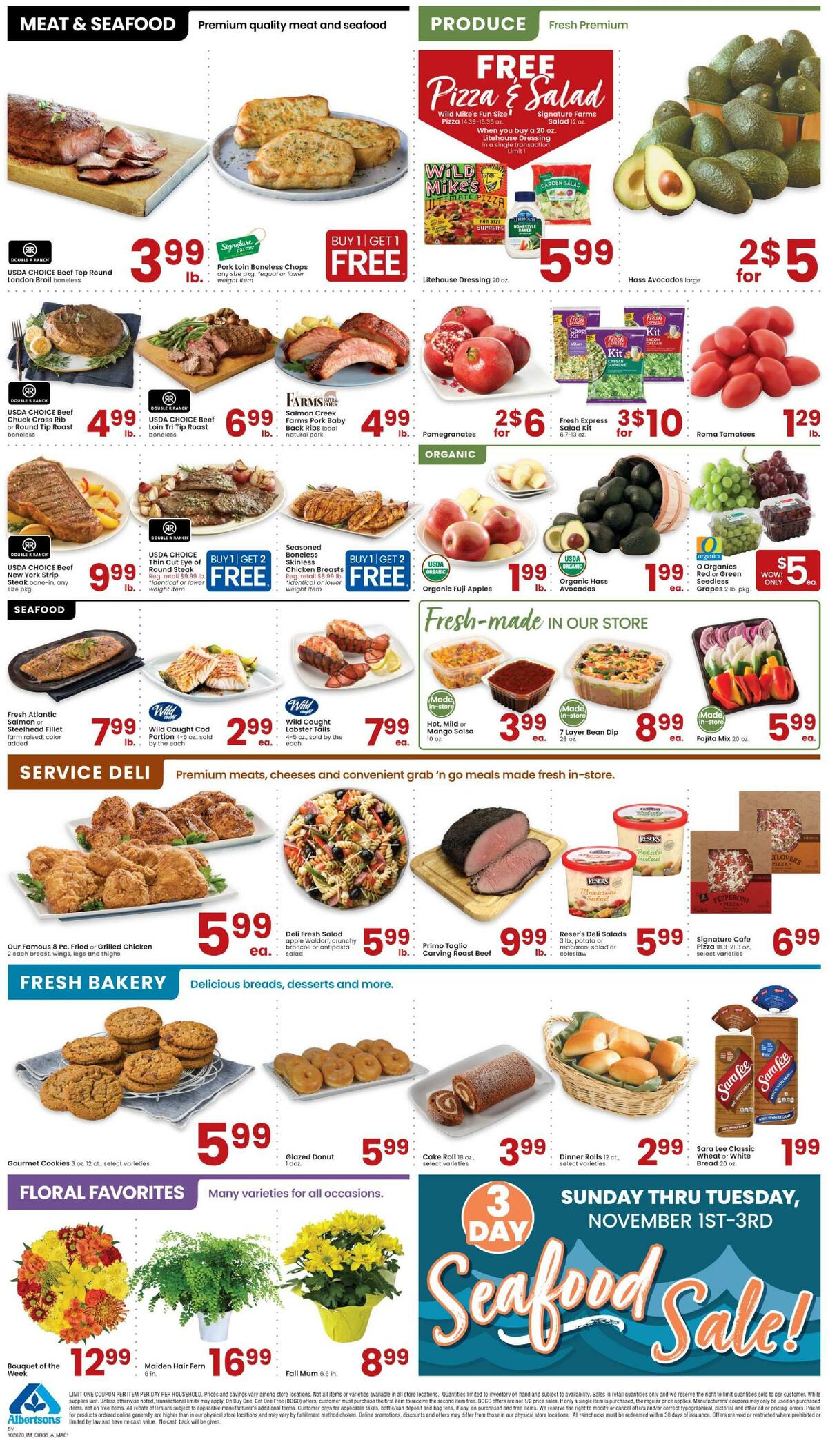 Albertsons Weekly Ad from October 28