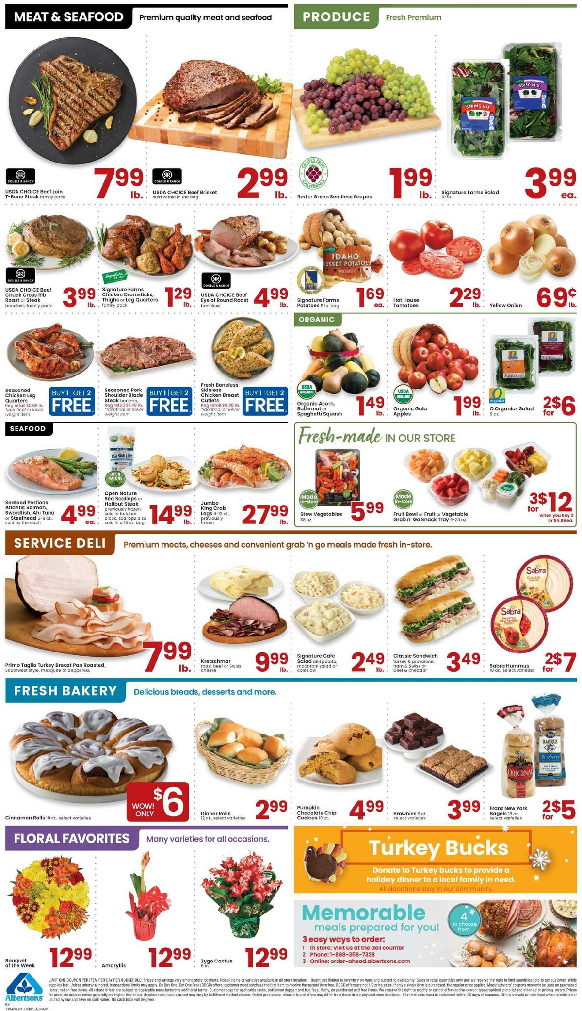 Albertsons Weekly Ad from November 4