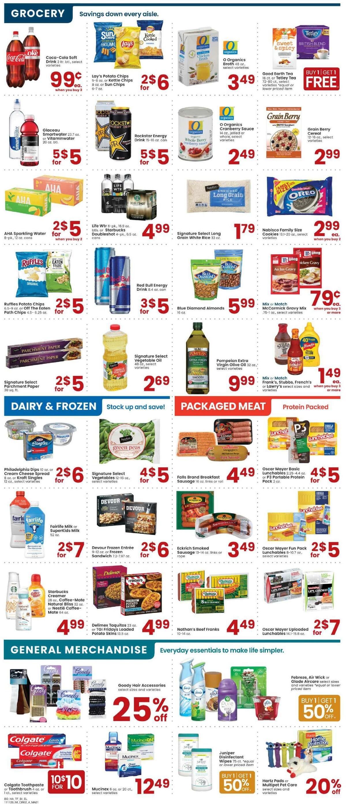 Albertsons Weekly Ad from November 11