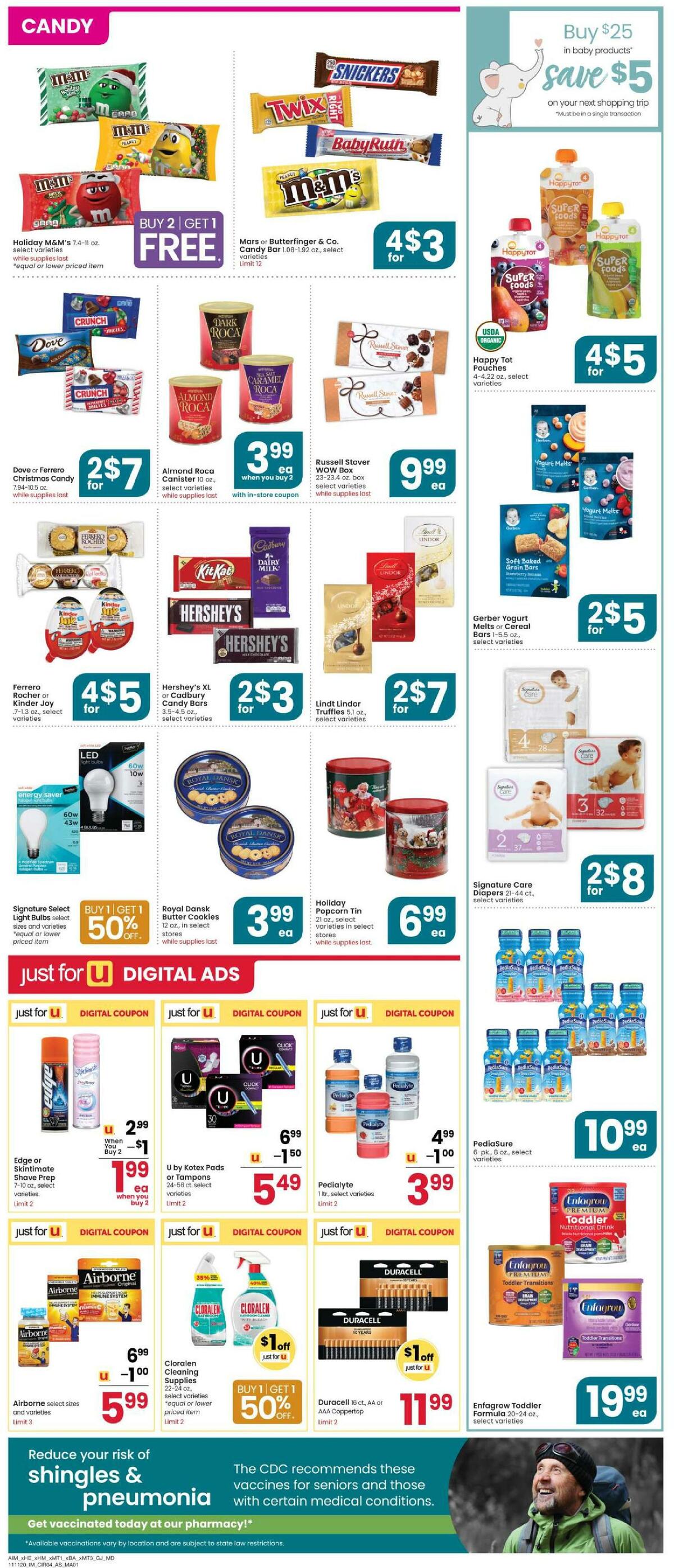 Albertsons Weekly Ad from November 11