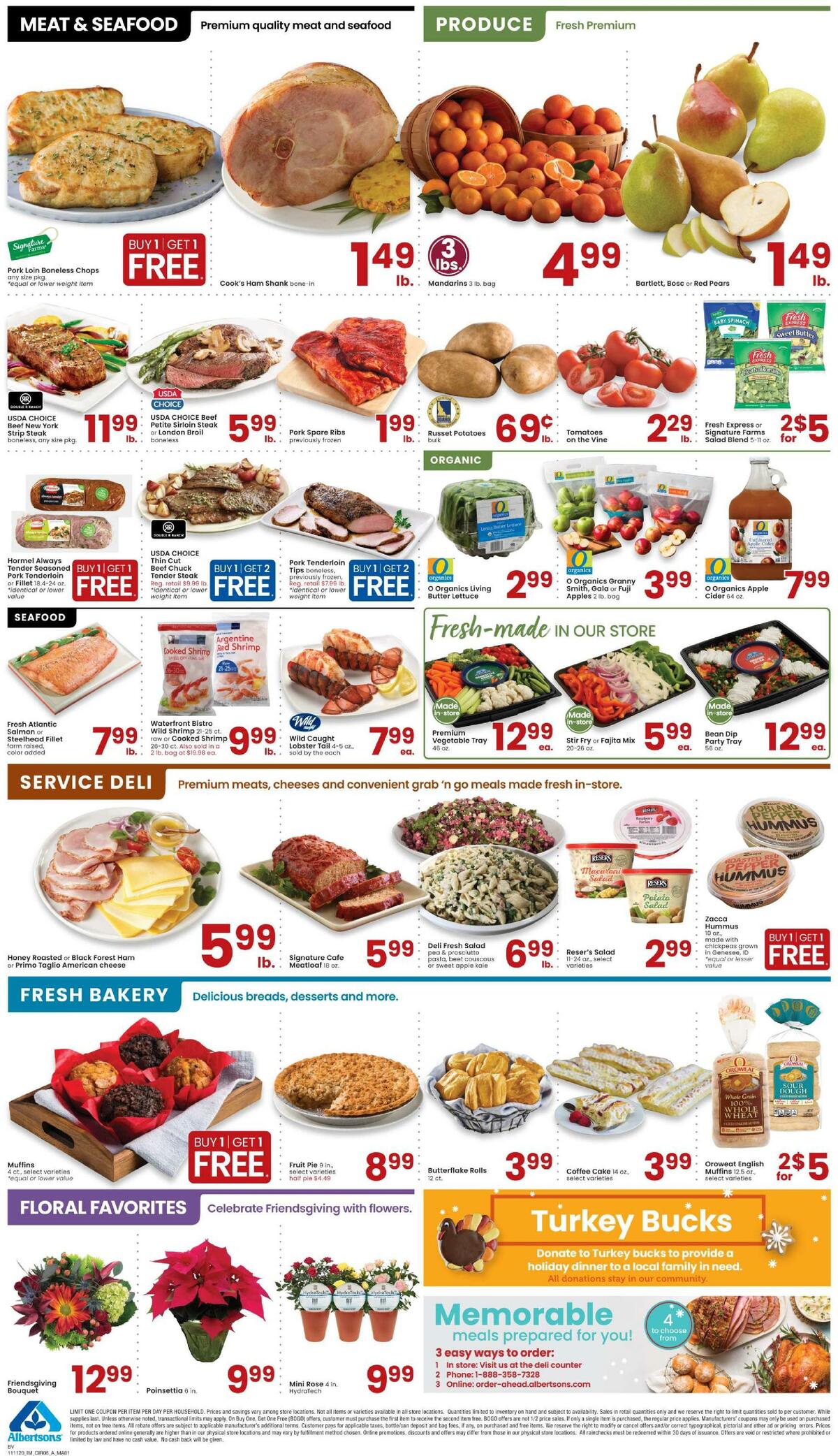 Albertsons Weekly Ad from November 11