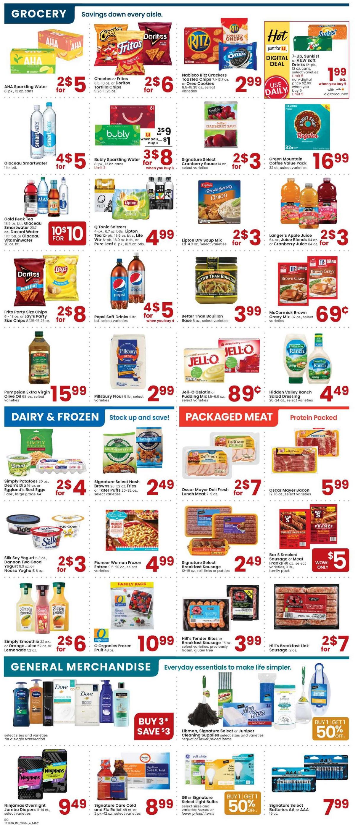 Albertsons Weekly Ad from November 18