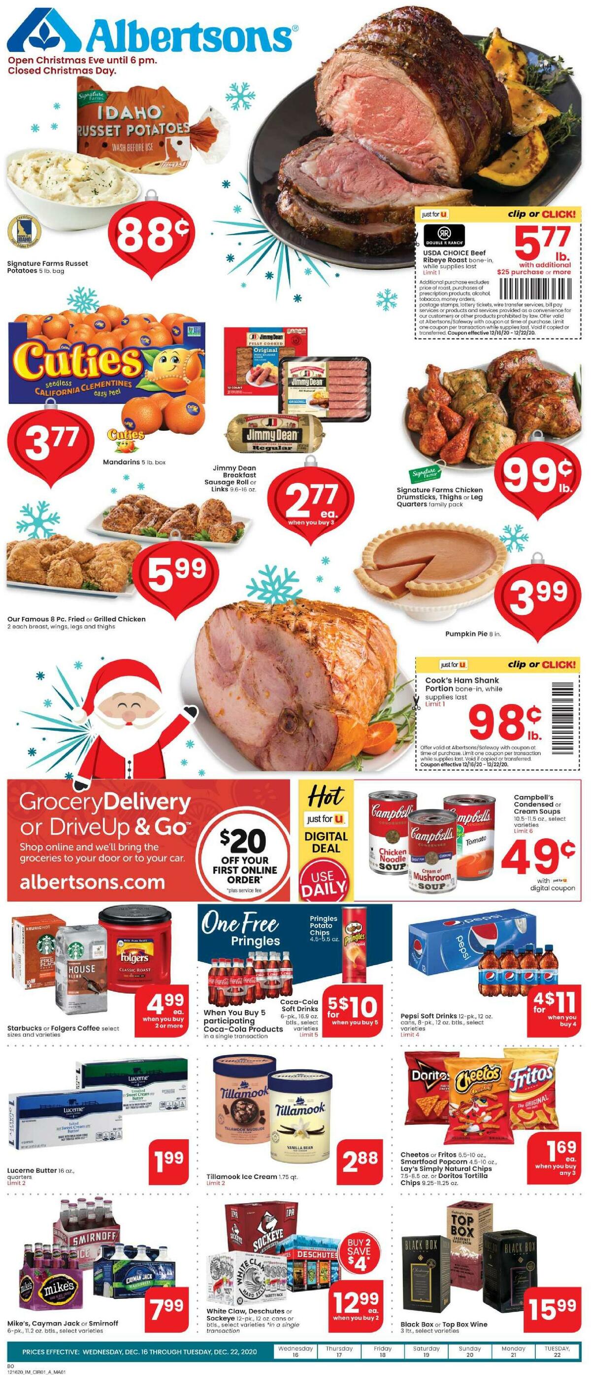 Albertsons Weekly Ad from December 16