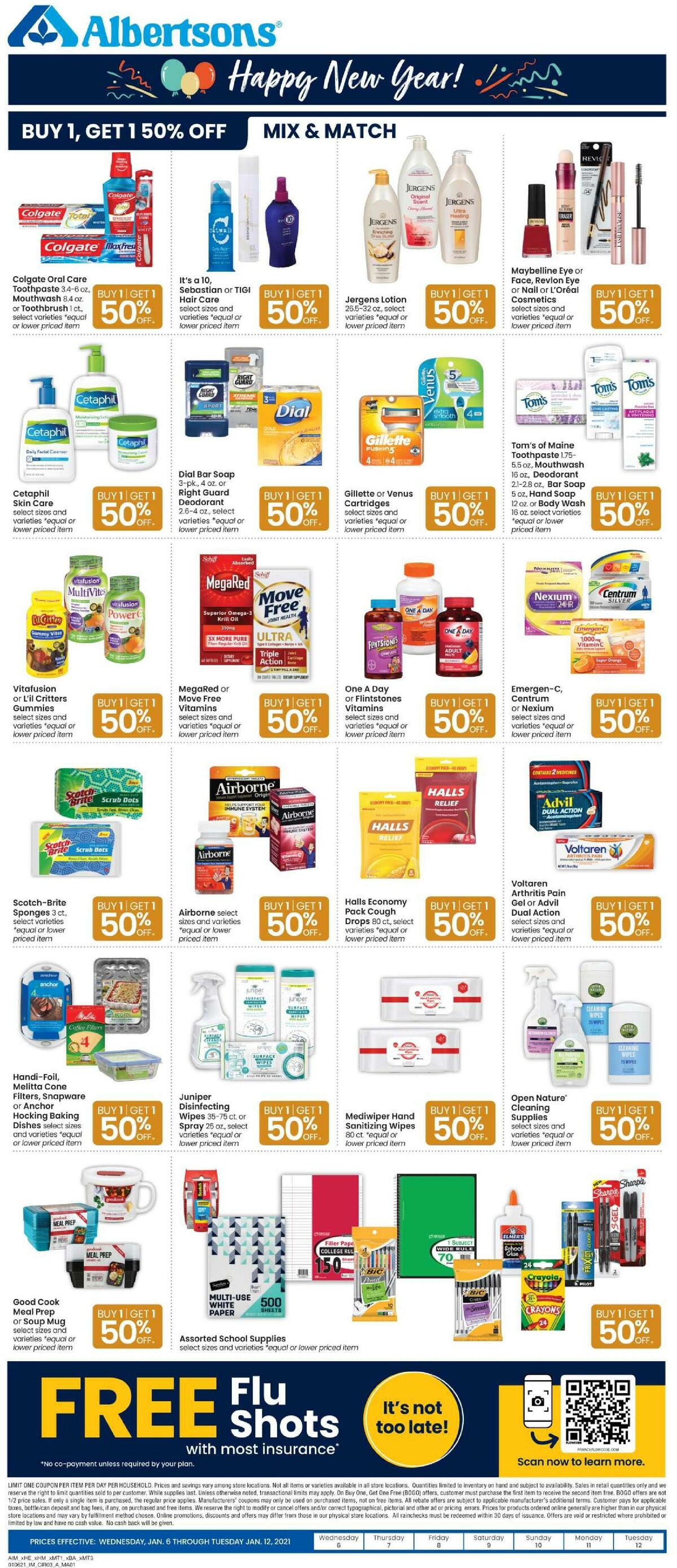 Albertsons Weekly Ad from January 6
