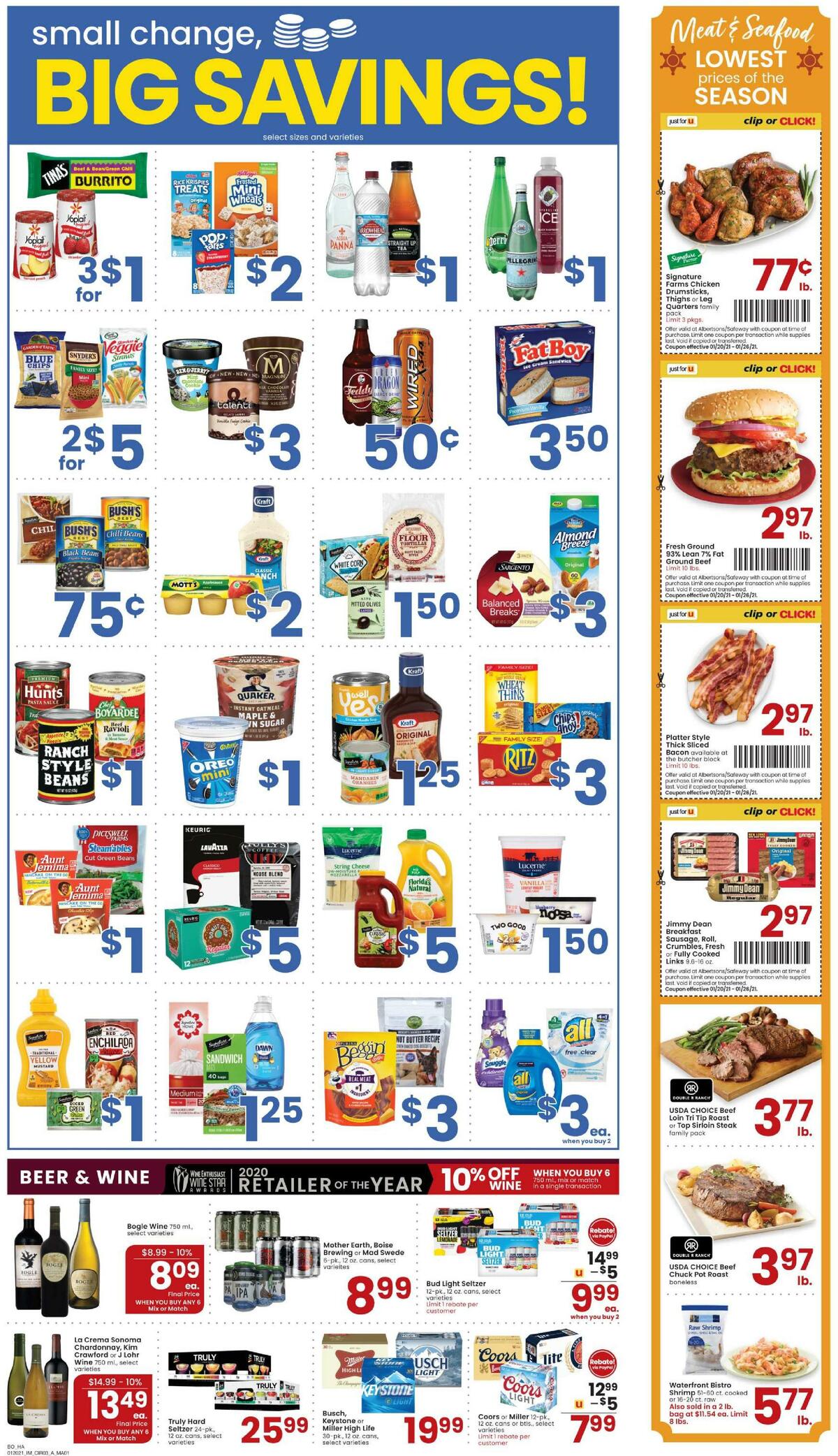 Albertsons Weekly Ad from January 20