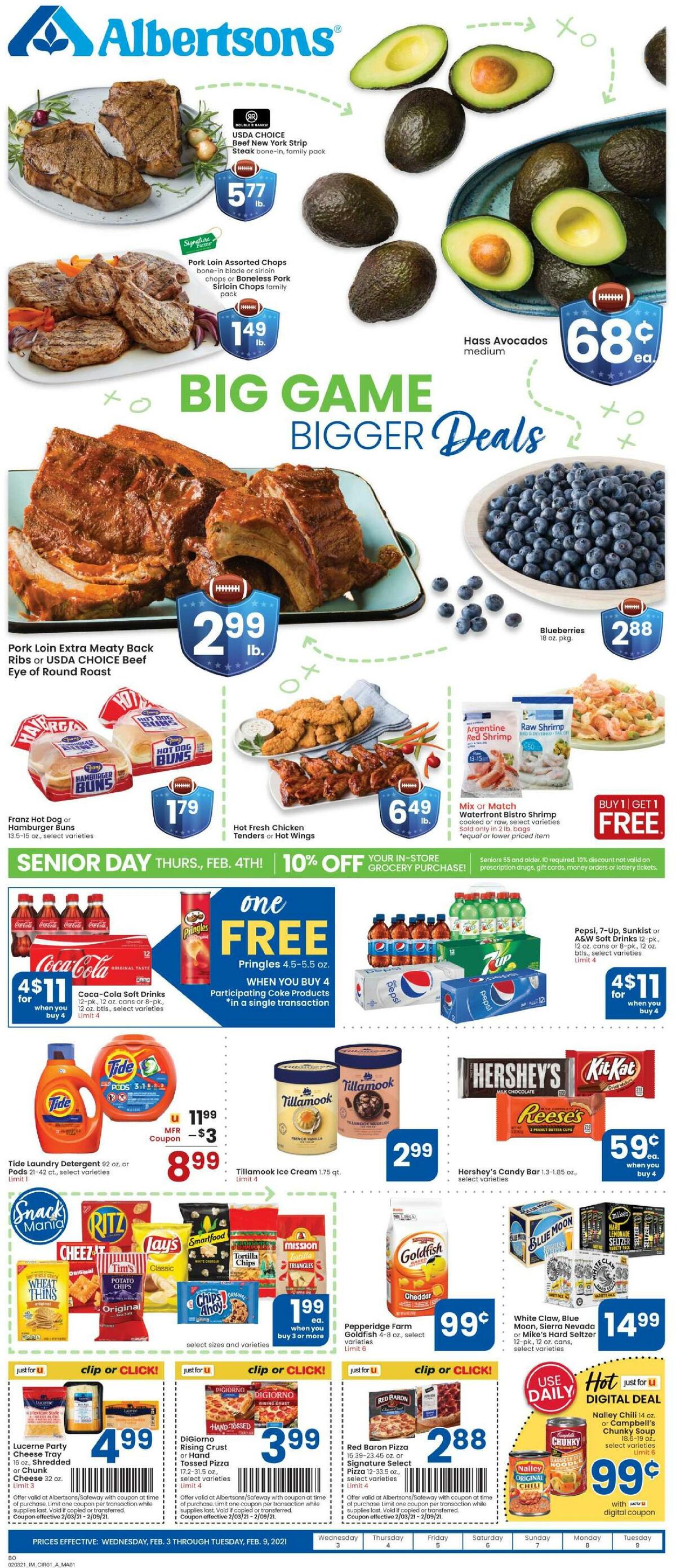 Albertsons Weekly Ad from February 3