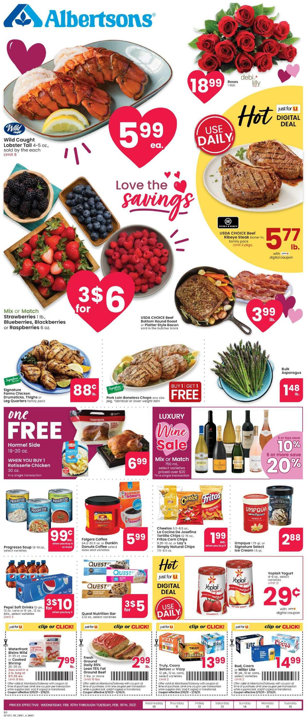 Albertsons Weekly Ad from February 10