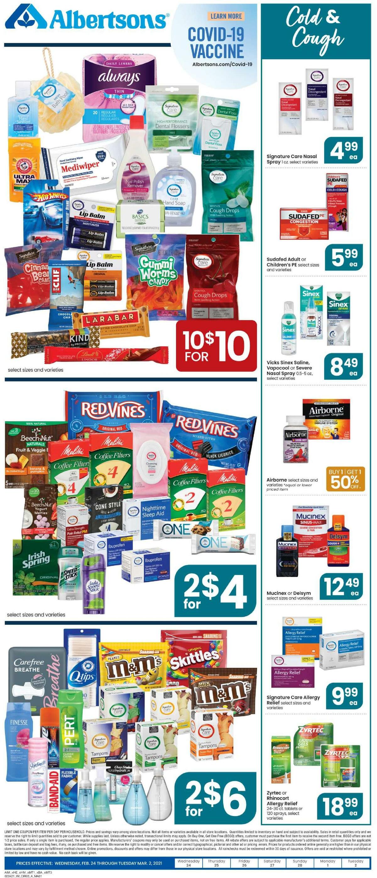 Albertsons Weekly Ad from February 24