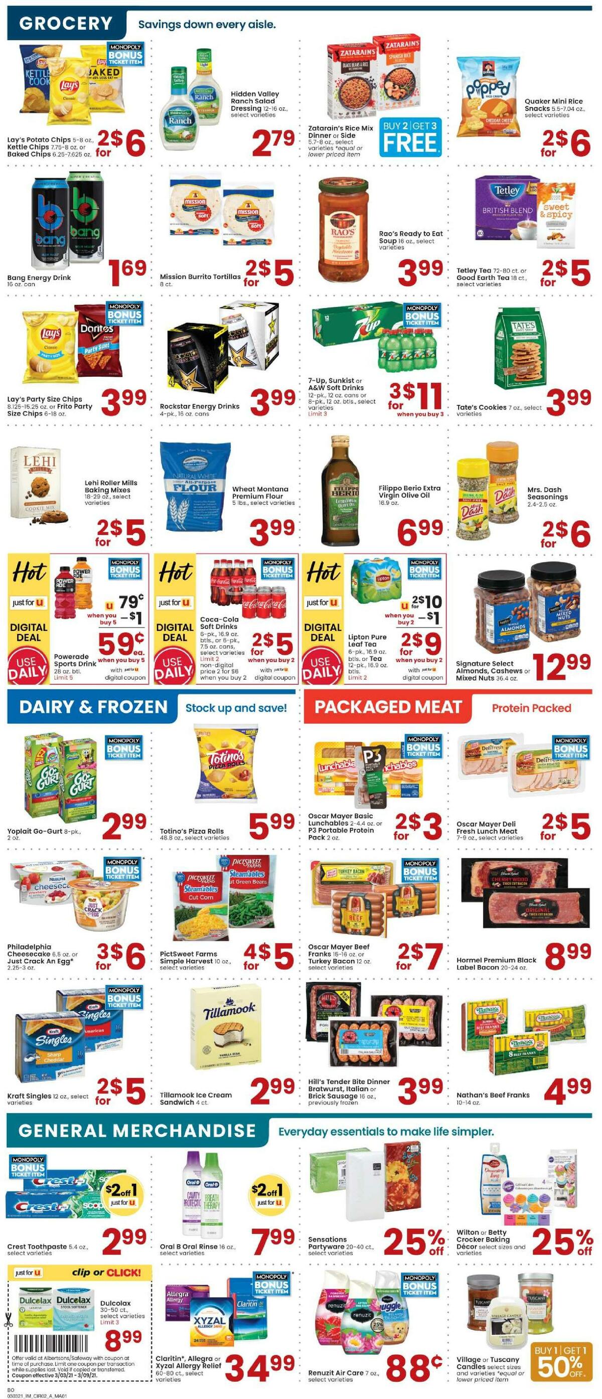 Albertsons Weekly Ad from March 3