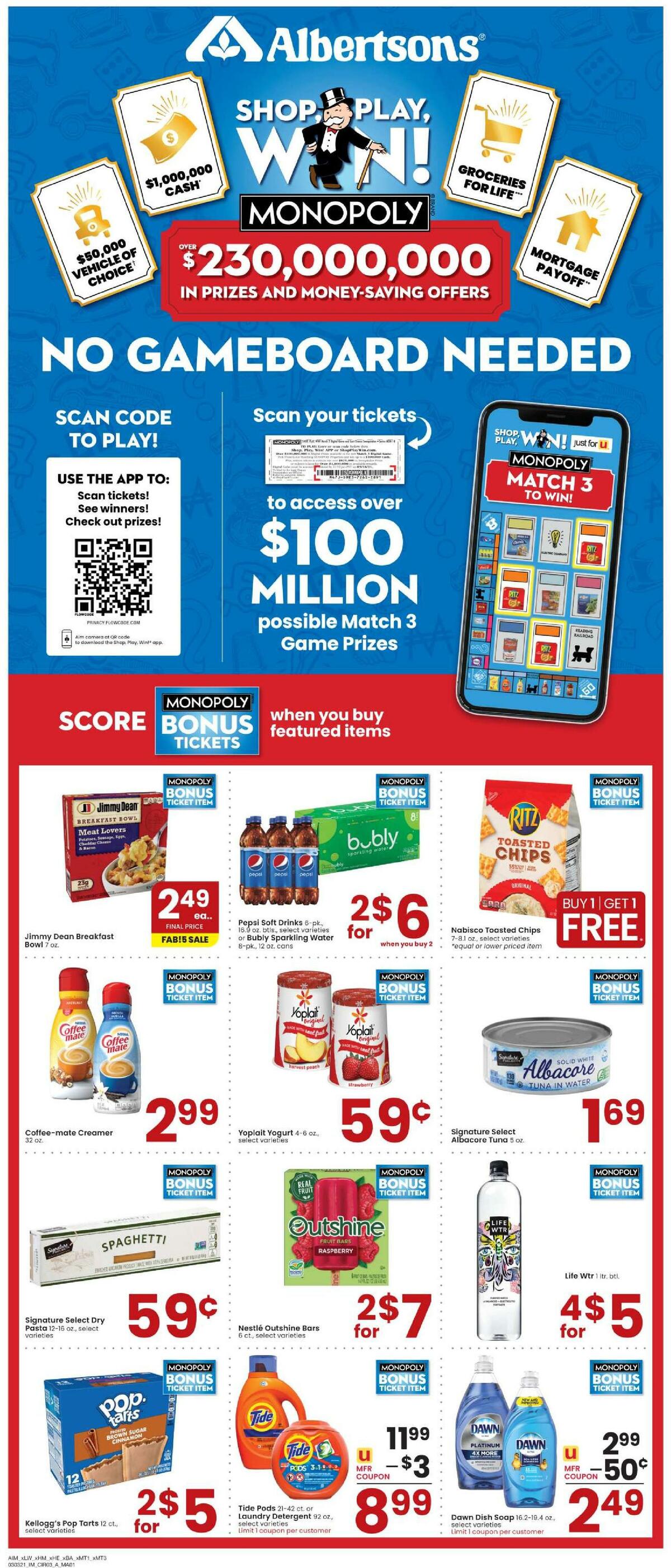 Albertsons Weekly Ad from March 3