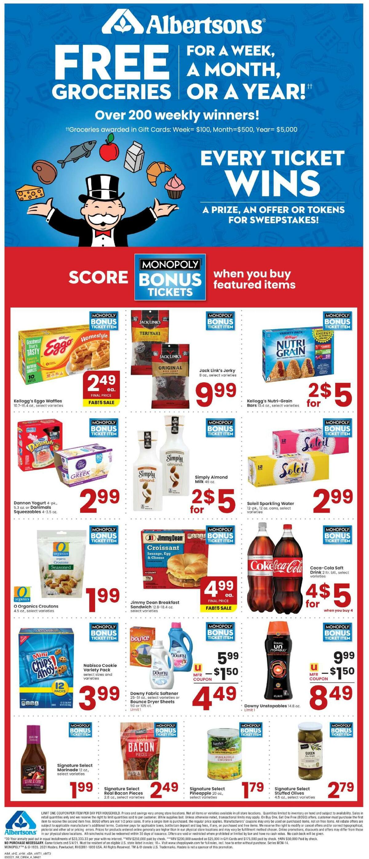 Albertsons Weekly Ad from March 3