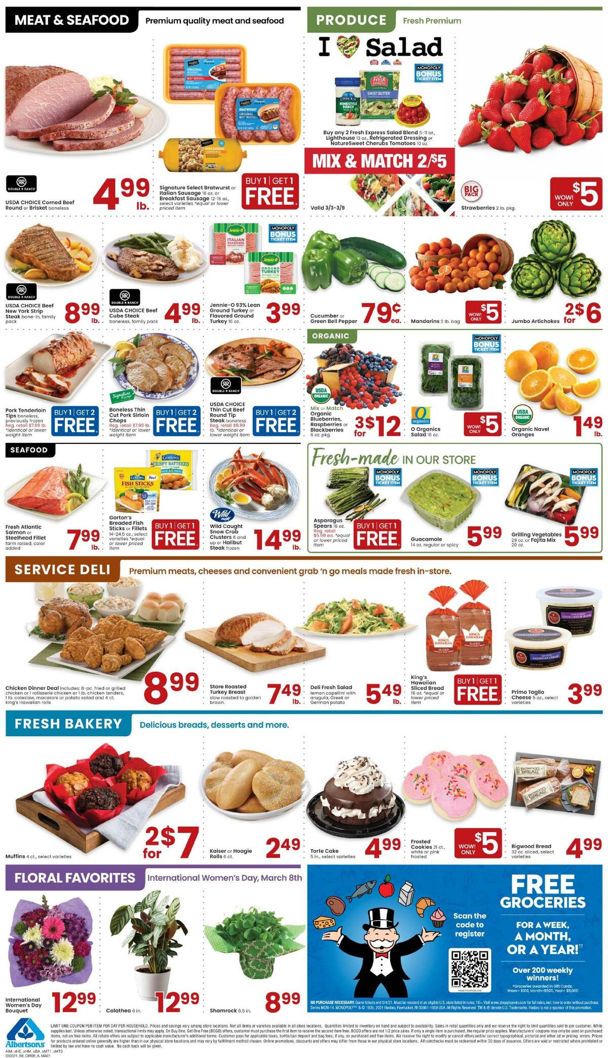 Albertsons Weekly Ad from March 3