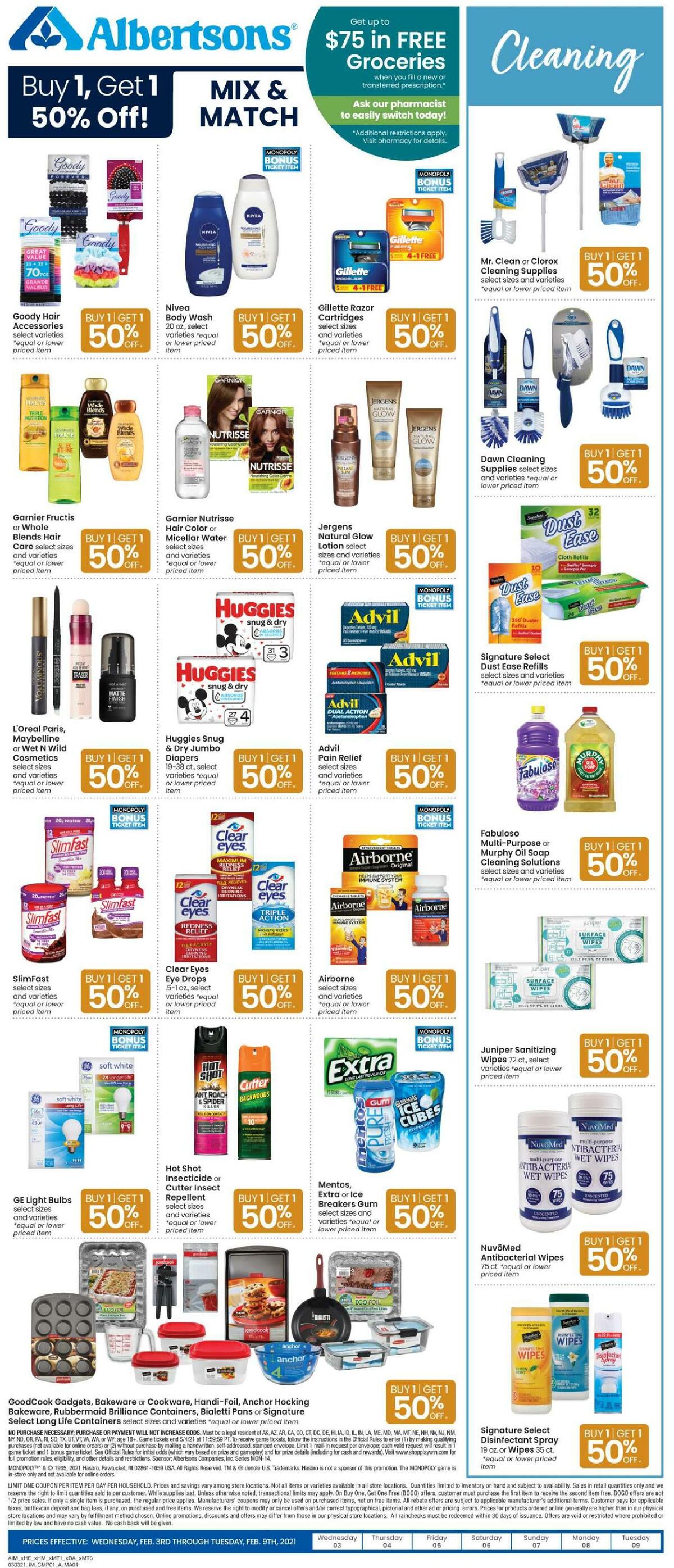 Albertsons Weekly Ad from March 3