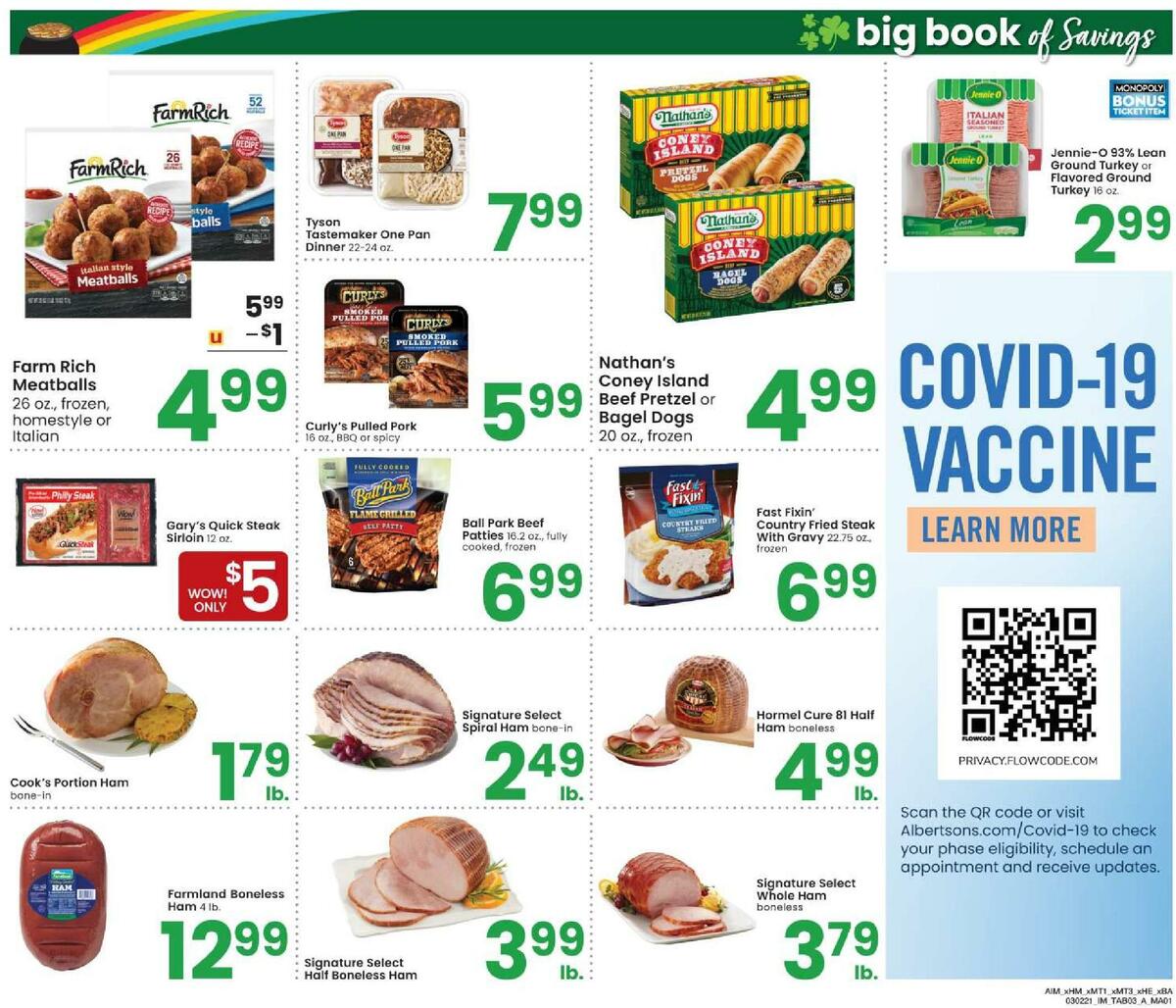 Albertsons Magazine Weekly Ad from March 2