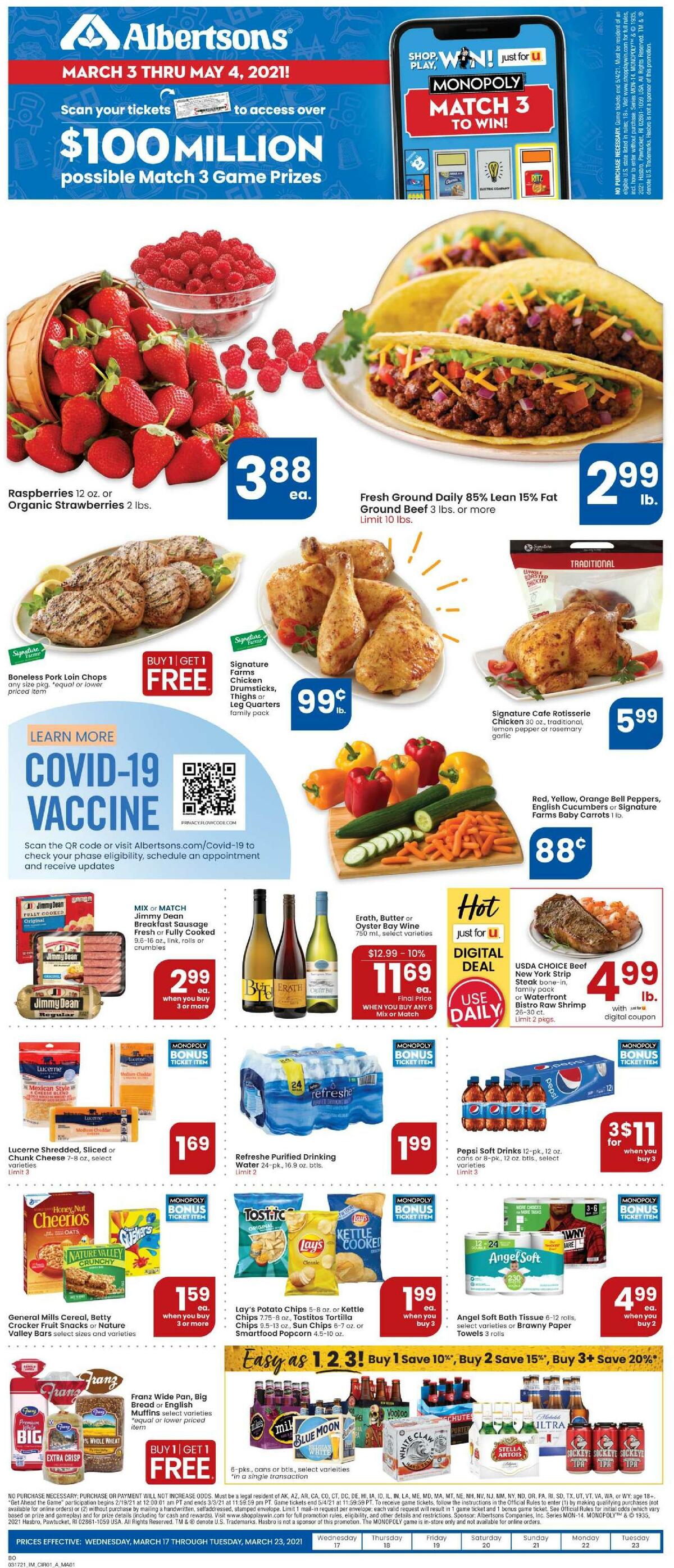 Albertsons Weekly Ad from March 17