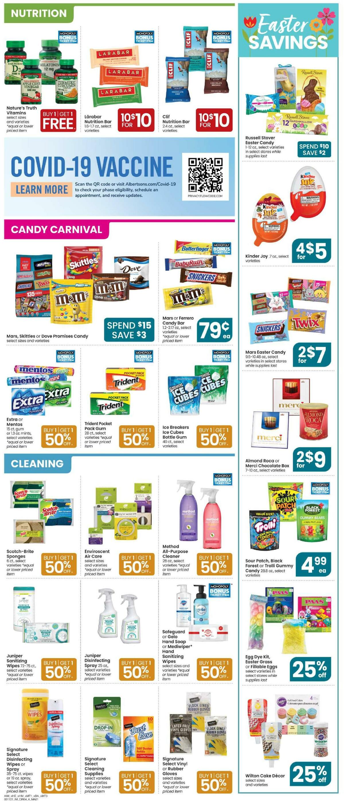 Albertsons Weekly Ad from March 17
