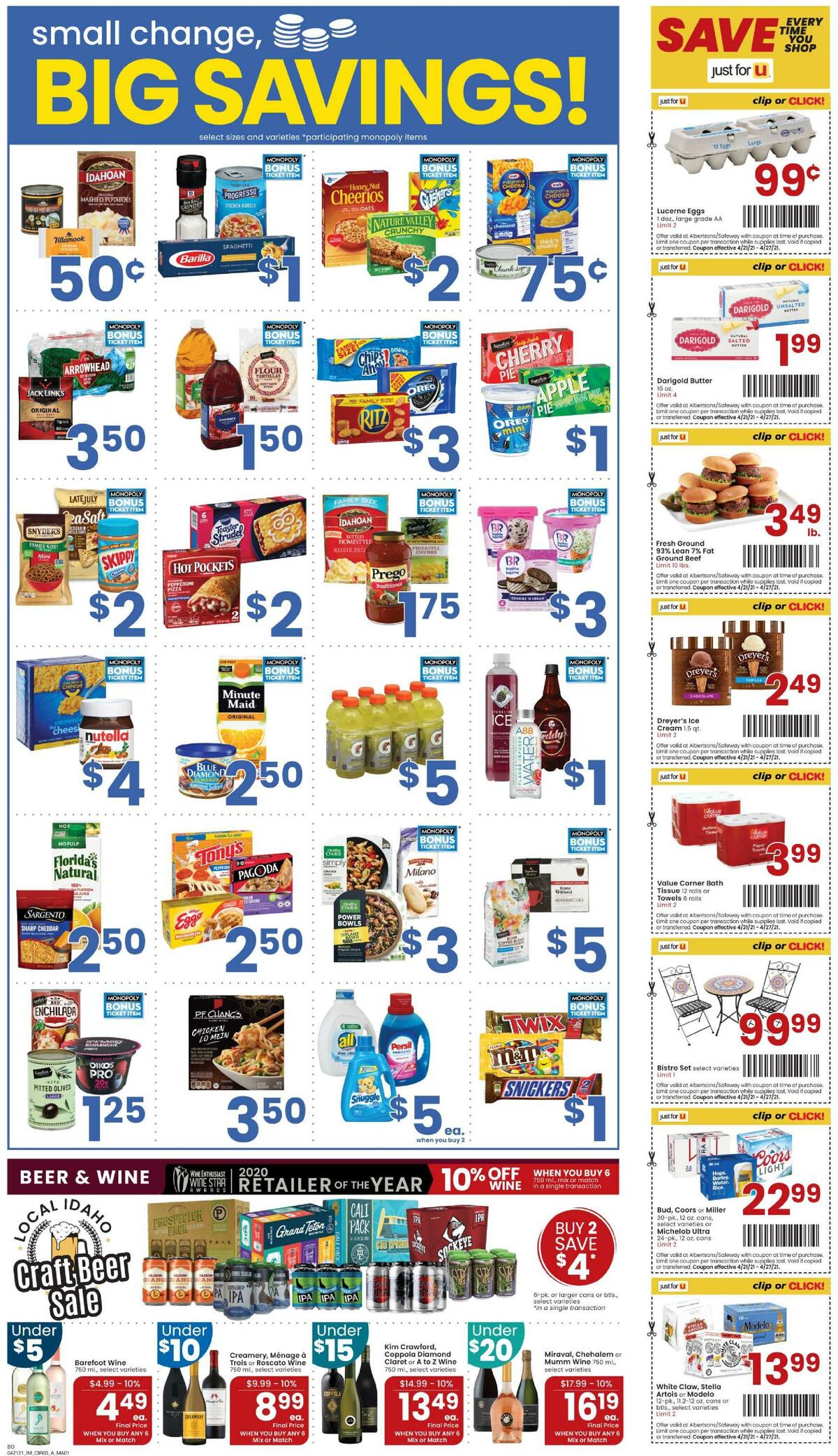 Albertsons Weekly Ad from April 21