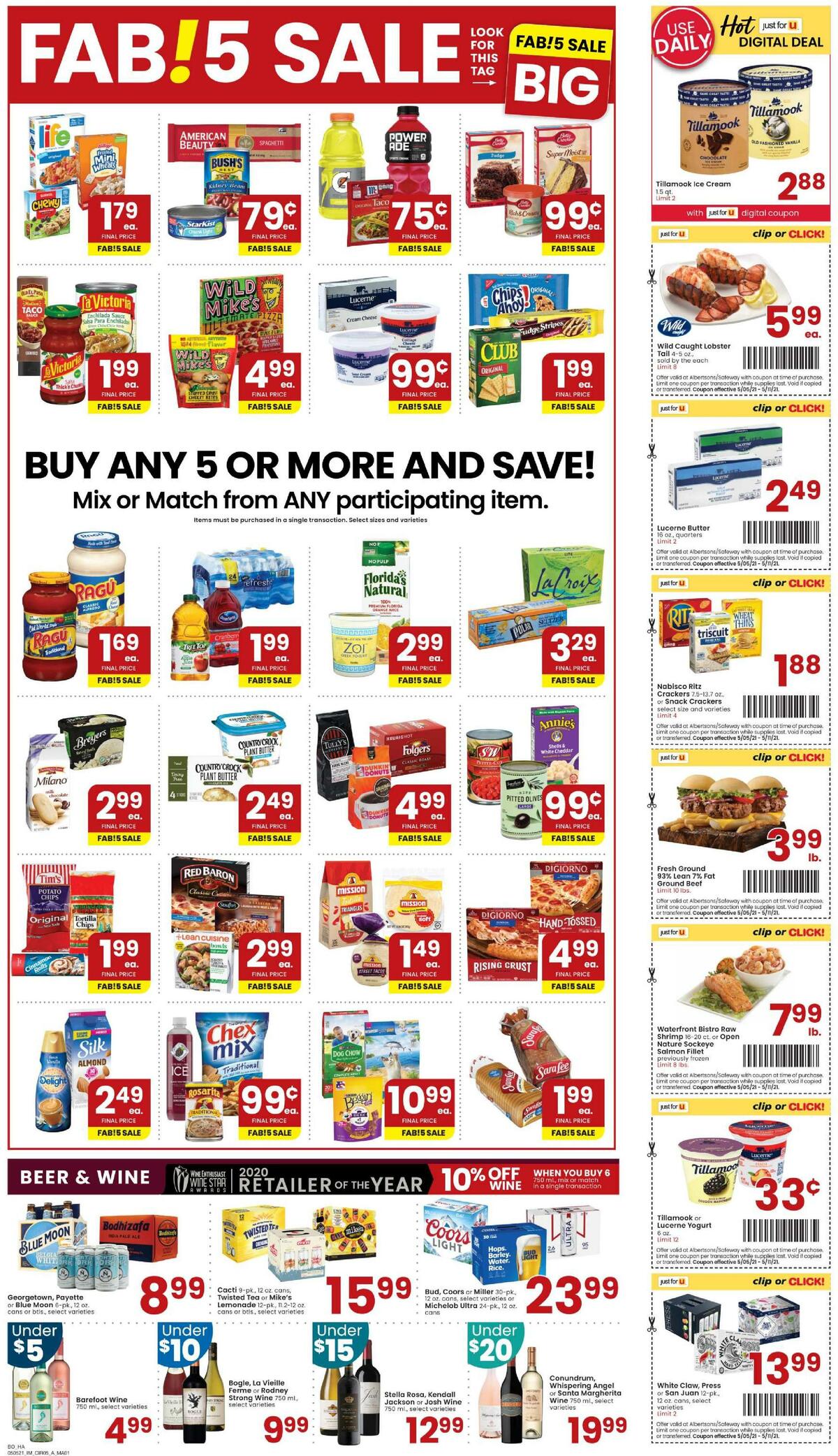 Albertsons Weekly Ad from May 5