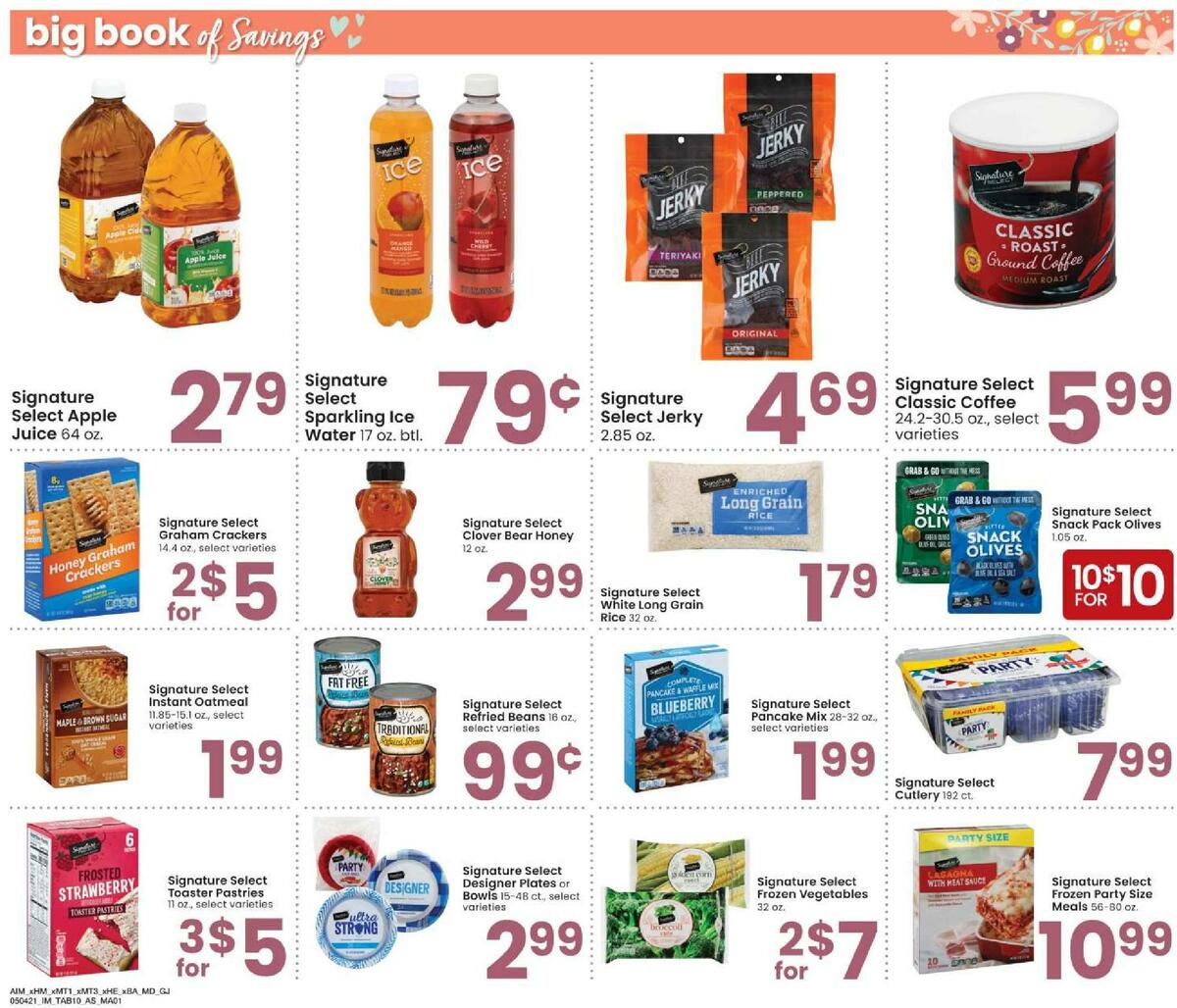 Albertsons Big Book of Savings Weekly Ad from May 4