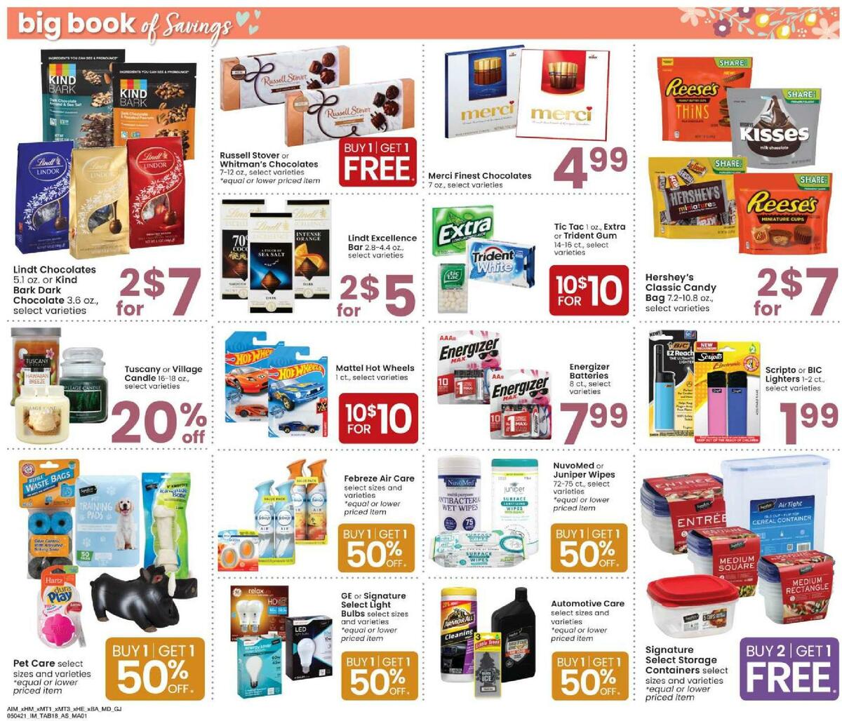 Albertsons Big Book of Savings Weekly Ad from May 4