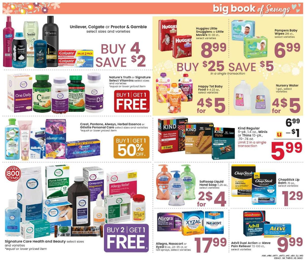 Albertsons Big Book of Savings Weekly Ad from May 4