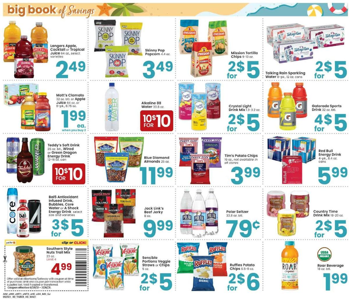 Albertsons Big Book of Savings Weekly Ad from June 29