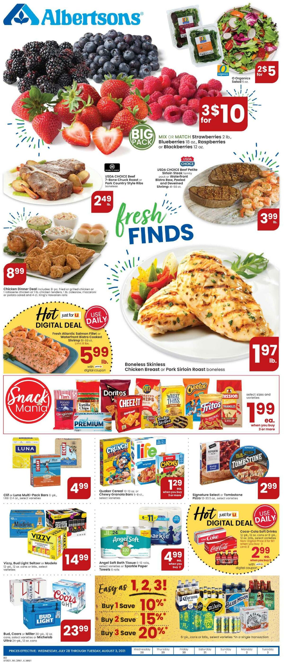 Albertsons Weekly Ad from July 28