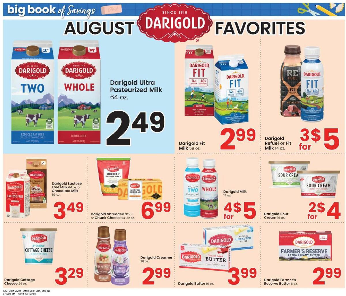 Albertsons Big Book of Savings Weekly Ad from July 27