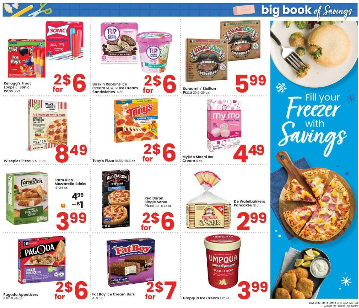 Albertsons Big Book of Savings Weekly Ad from July 27