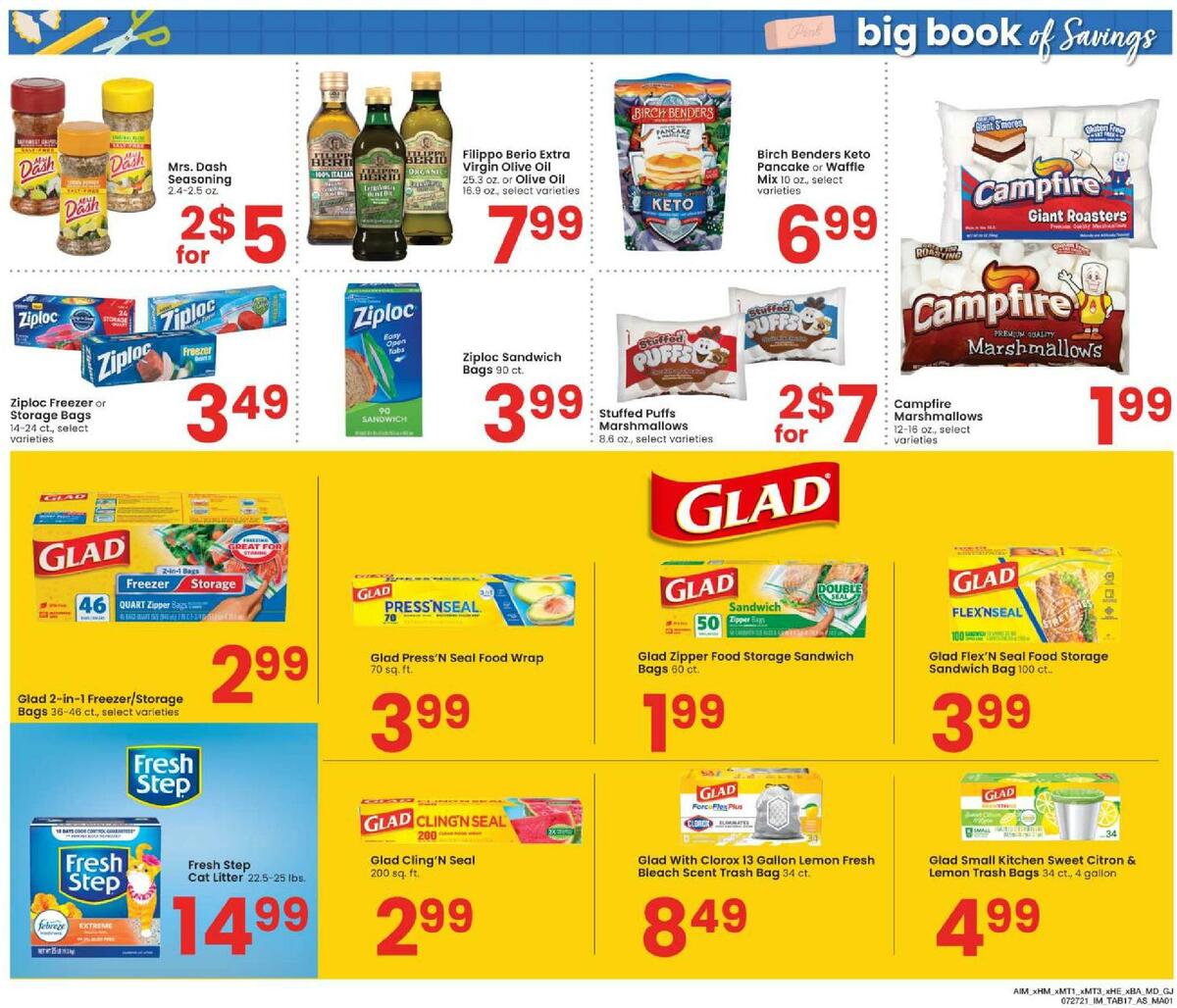 Albertsons Big Book of Savings Weekly Ad from July 27
