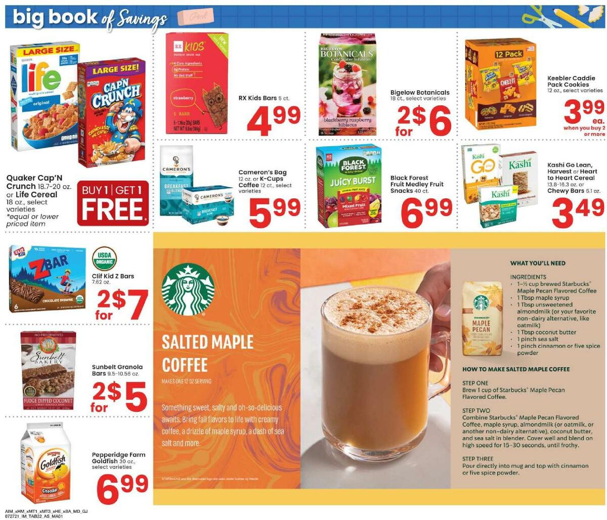 Albertsons Big Book of Savings Weekly Ad from July 27