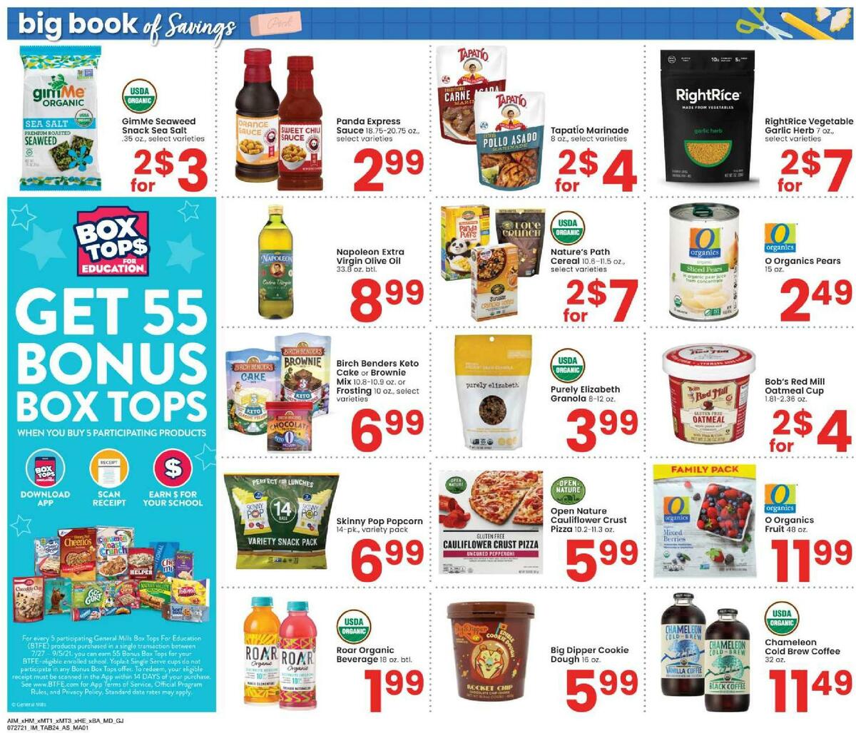 Albertsons Big Book of Savings Weekly Ad from July 27
