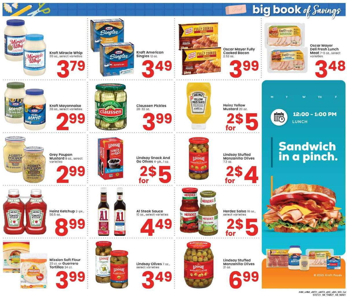 Albertsons Big Book of Savings Weekly Ad from July 27
