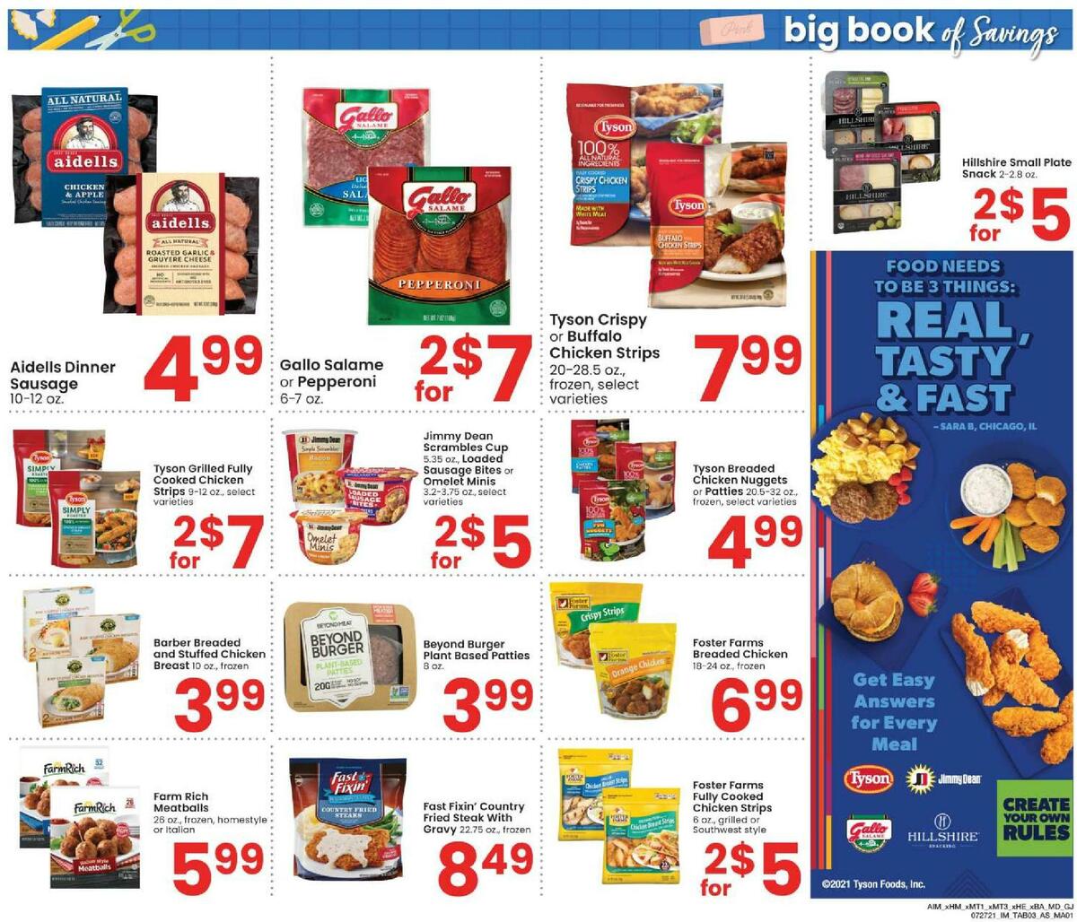Albertsons Big Book of Savings Weekly Ad from July 27