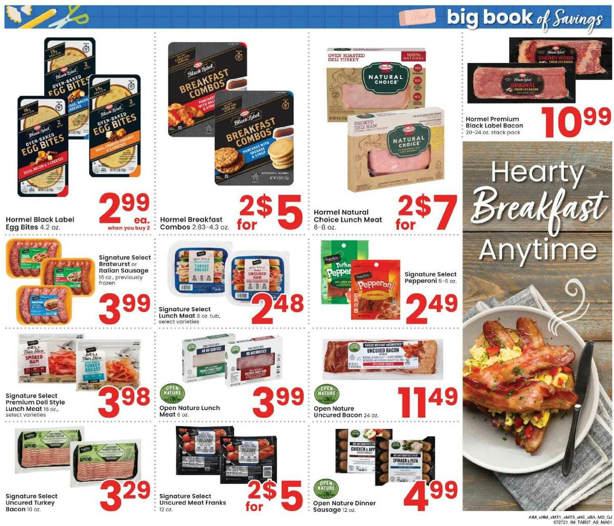 Albertsons Big Book of Savings Weekly Ad from July 27