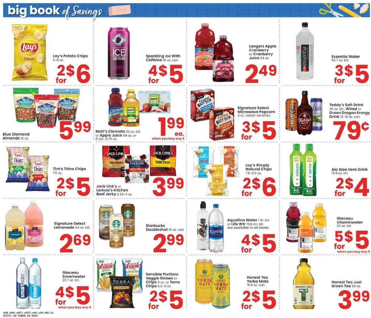 Albertsons Big Book of Savings Weekly Ad from July 27