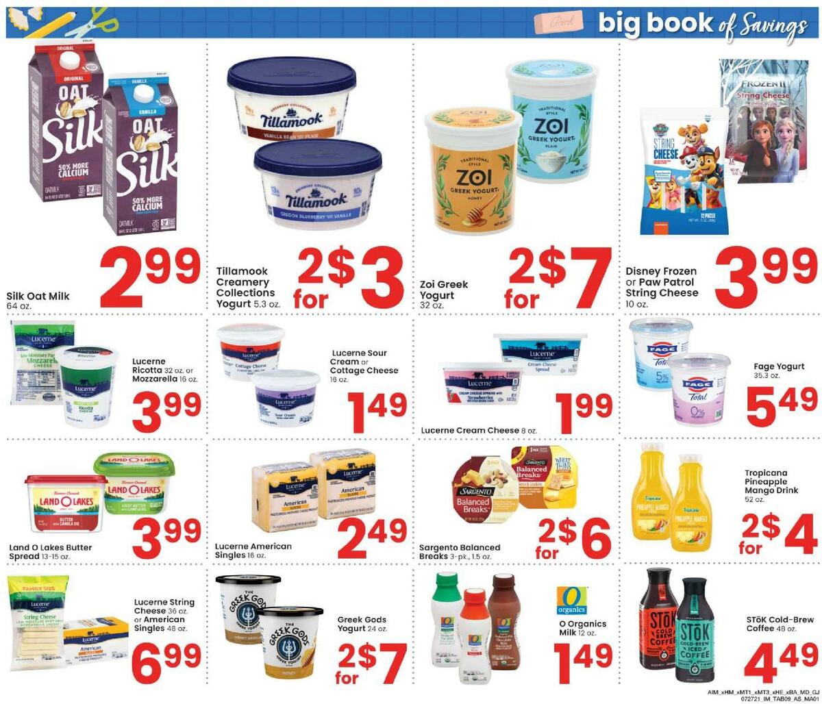 Albertsons Big Book of Savings Weekly Ad from July 27