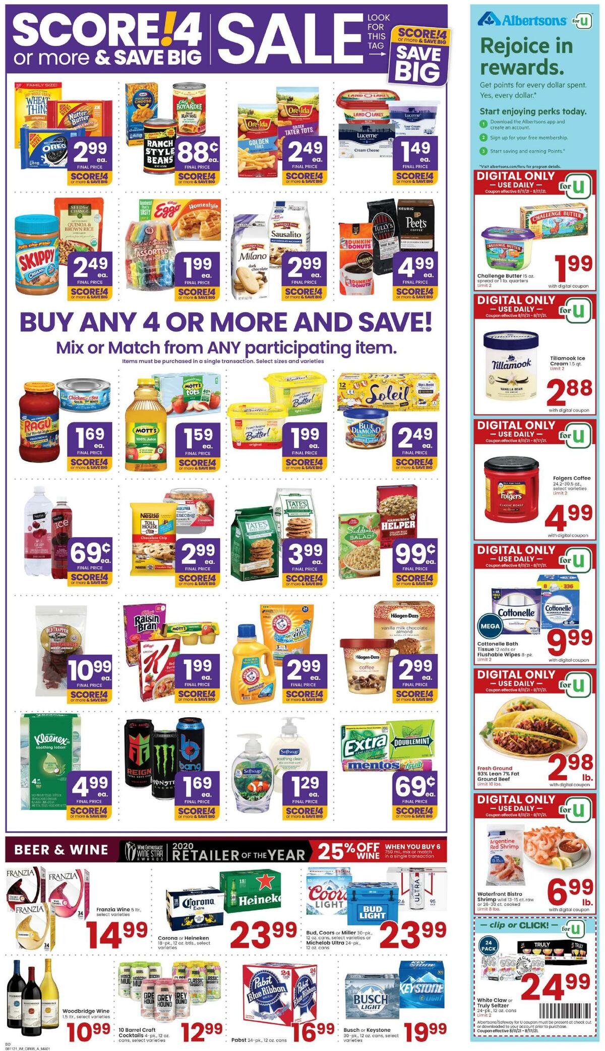 Albertsons Weekly Ad from August 11