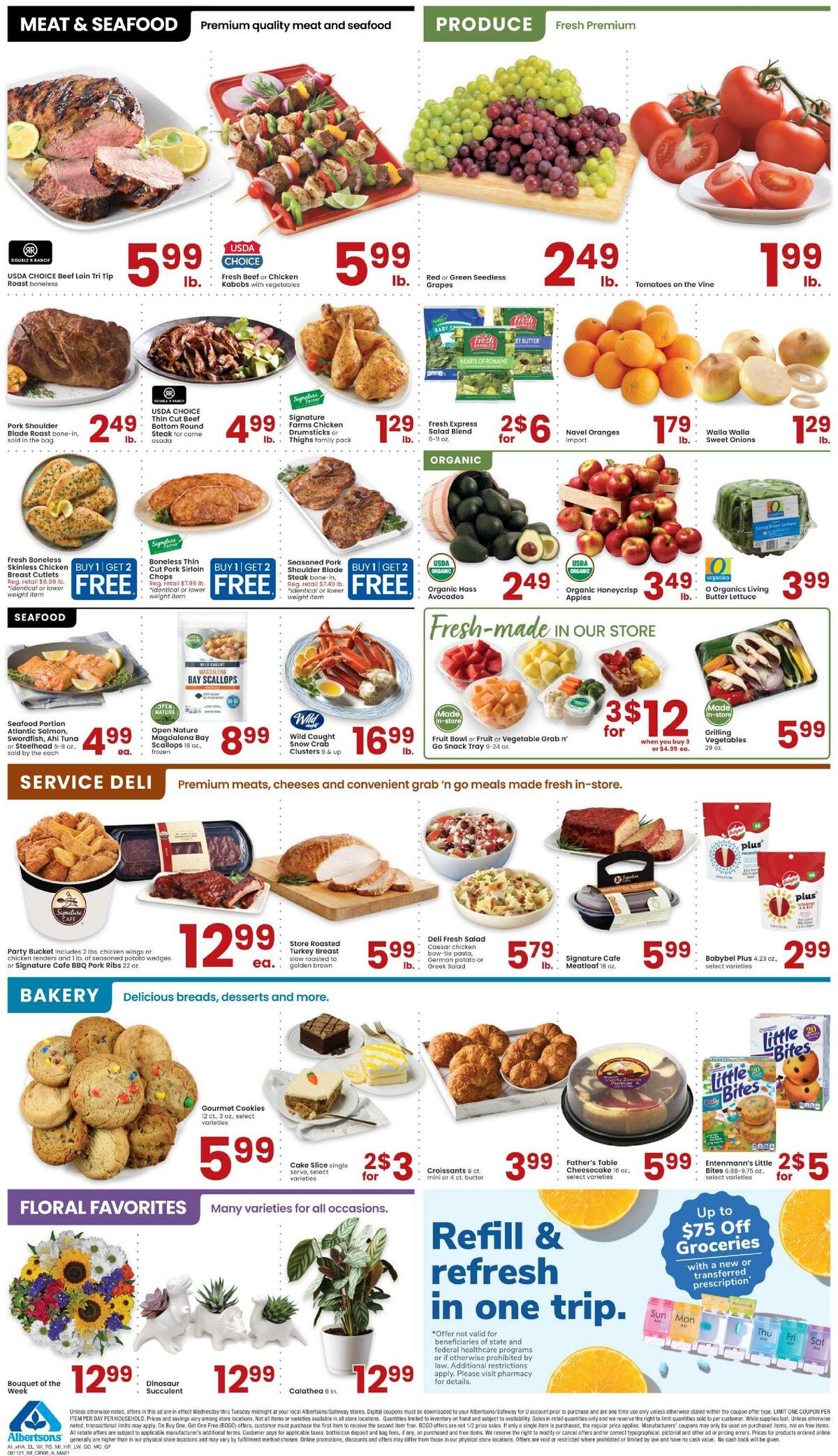 Albertsons Weekly Ad from August 11