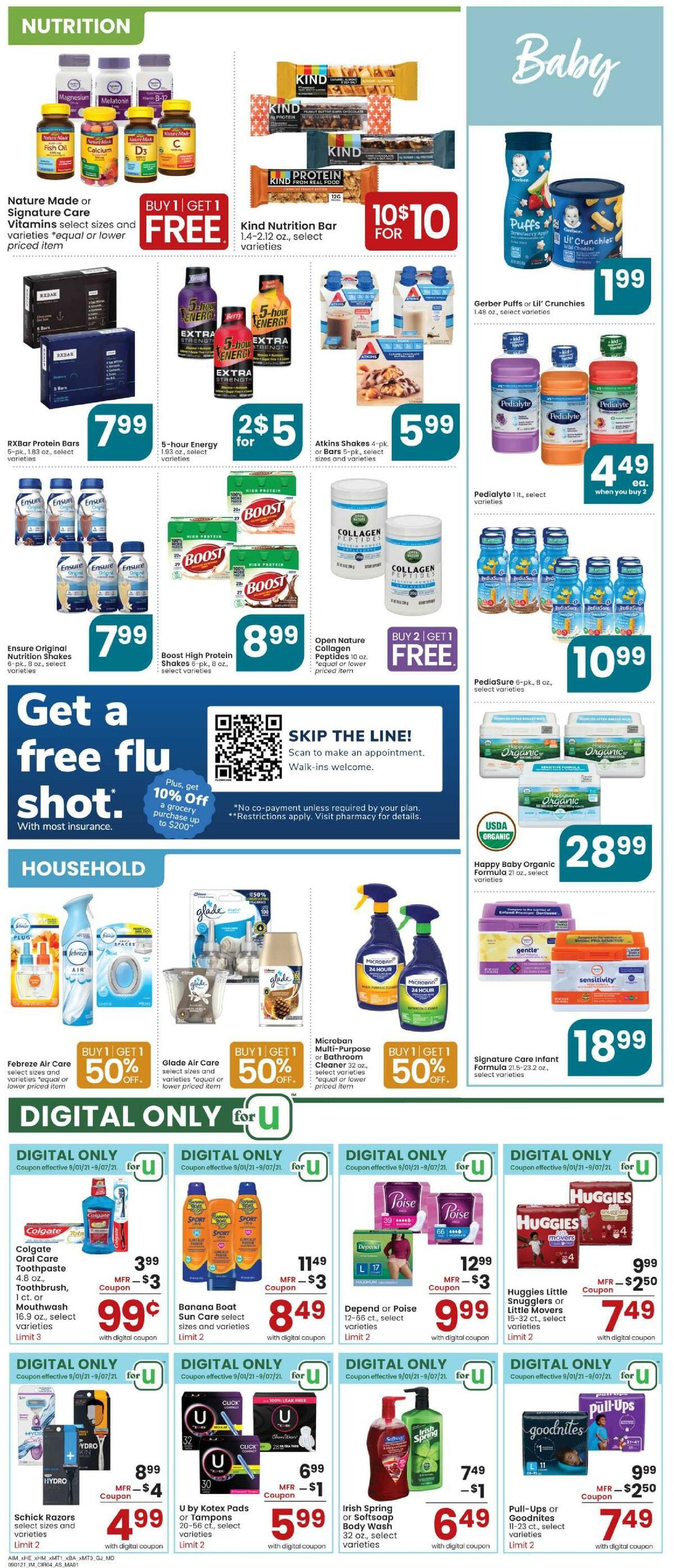 Albertsons Weekly Ad from September 1